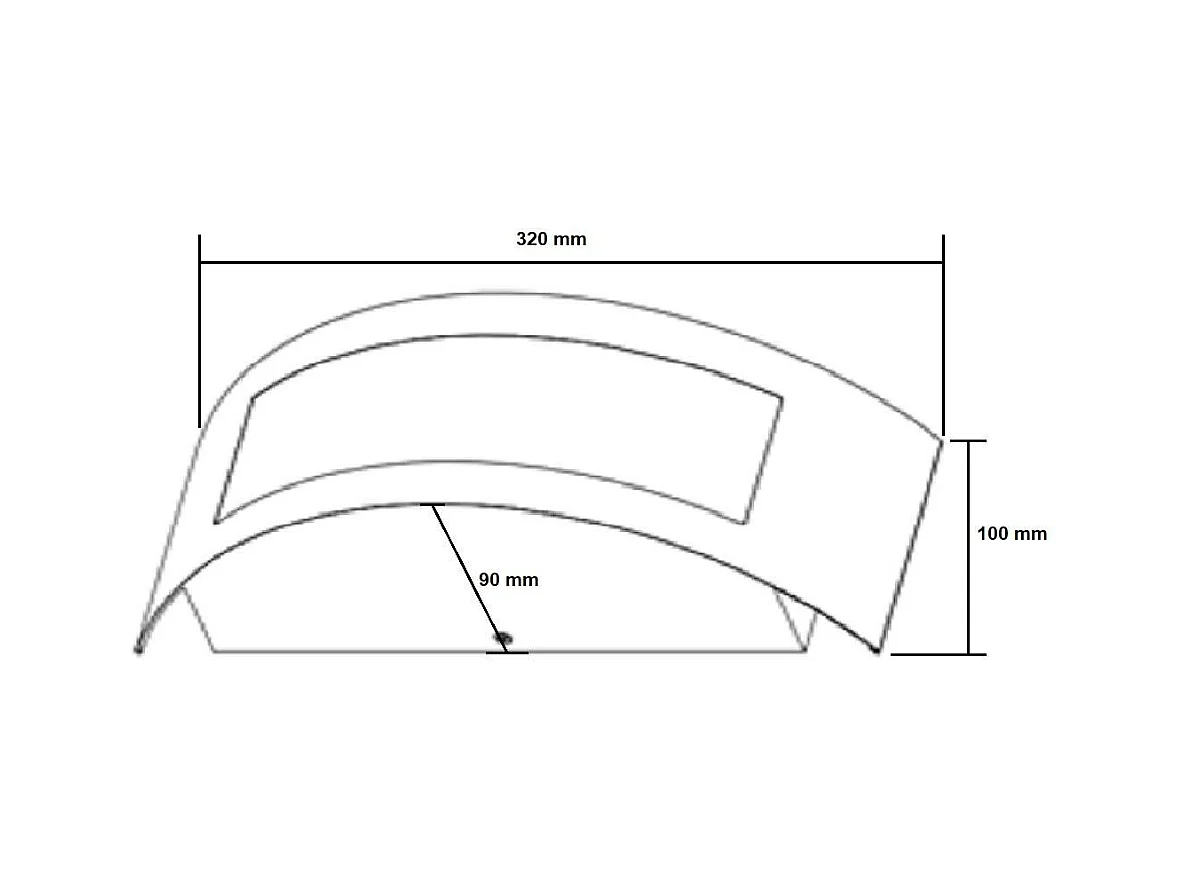 Applique Murale Extérieure Inox Girig  Argent