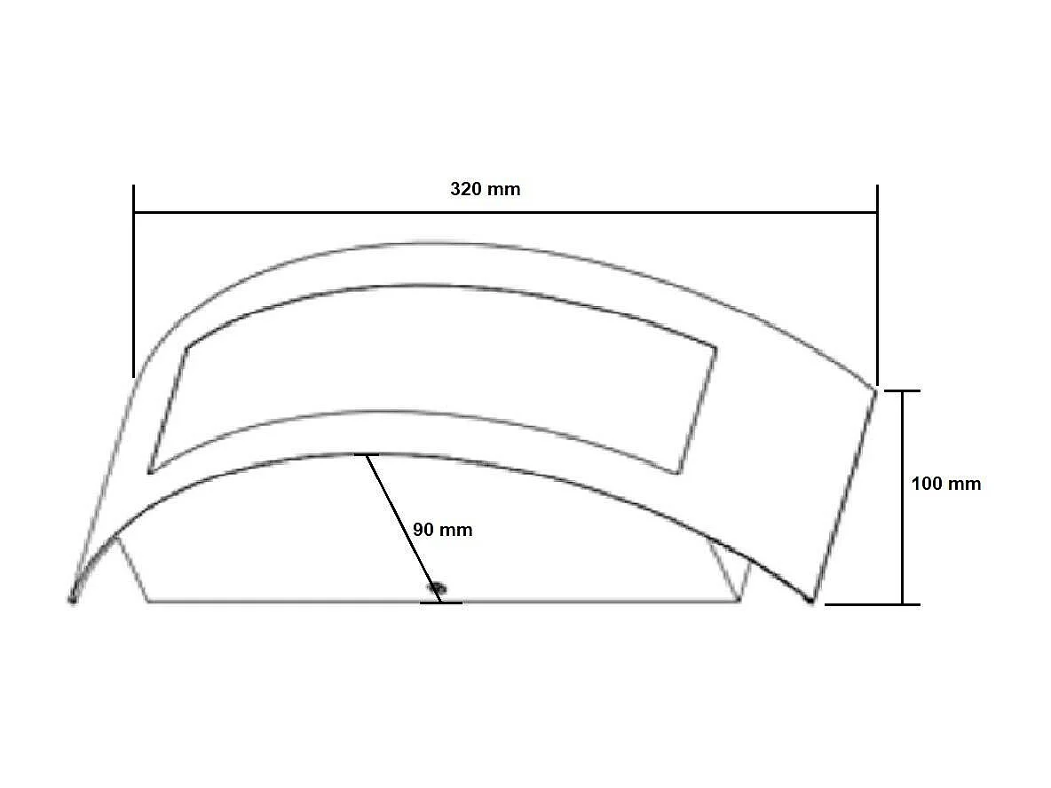 Applique Murale Extérieure Inox Girig  Argent