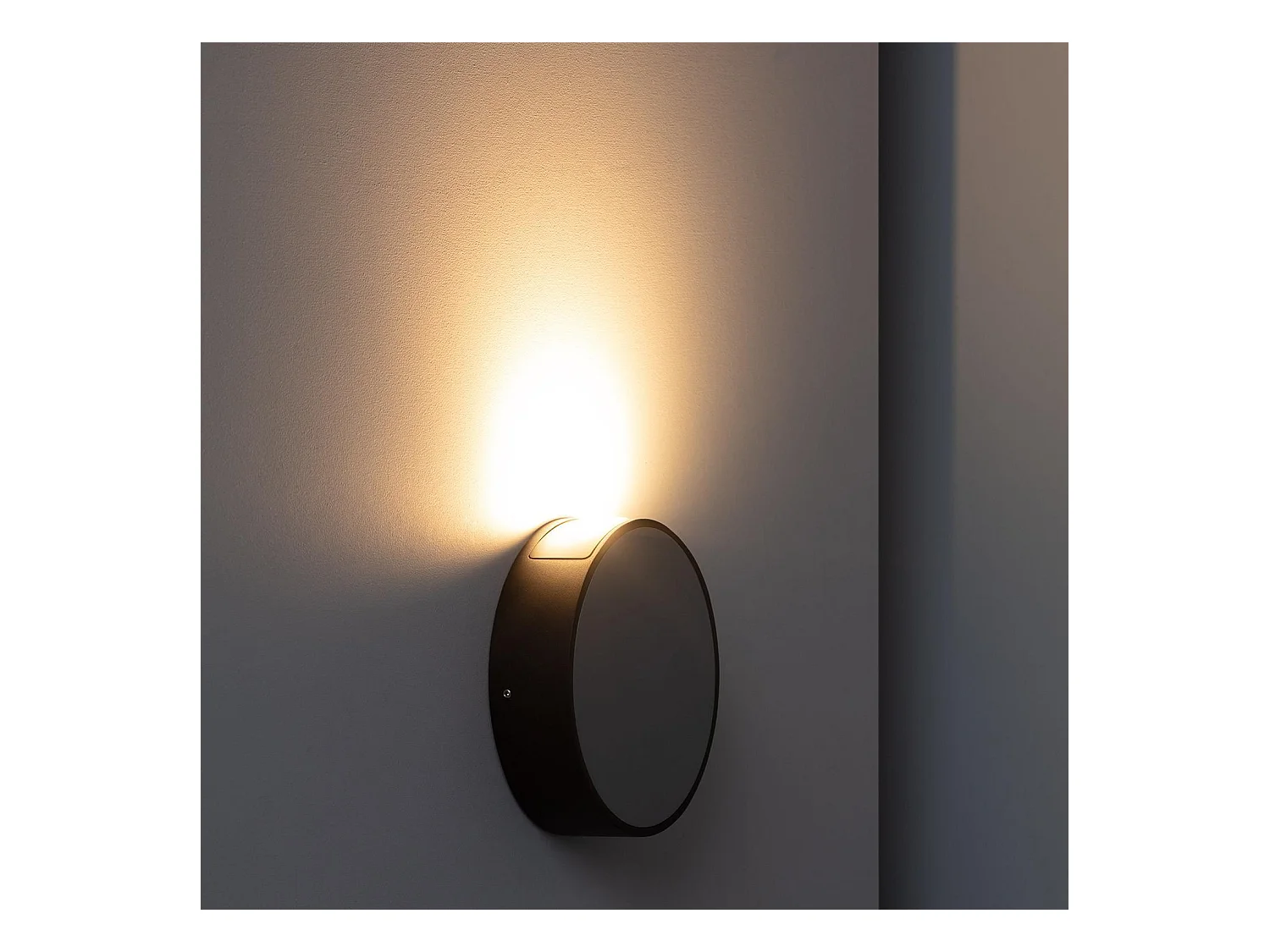 Aplique de Pared Exterior LED 6W Aluminio Crono Gris 3000K Blanco Cálido