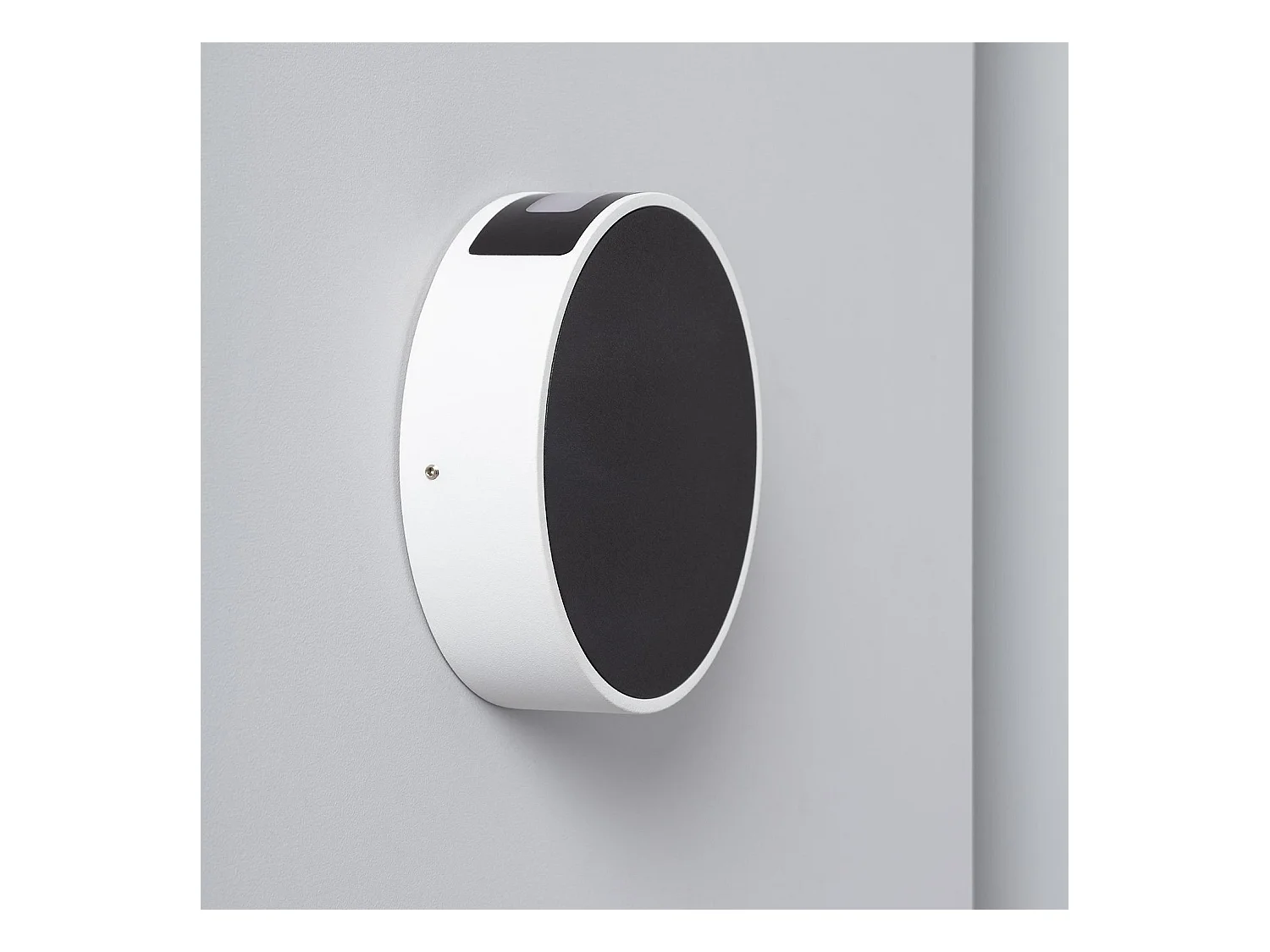 Aplique de Pared Exterior LED 6W de Aluminio Crono Negro 3000K Blanco Cálido