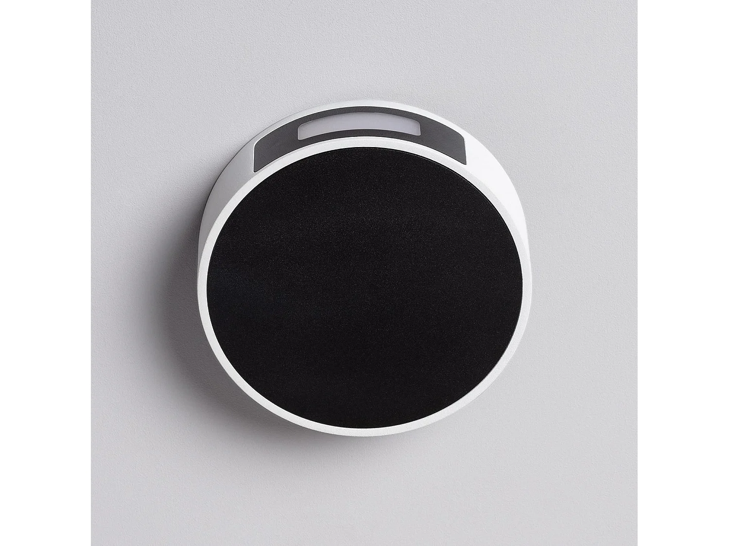 Applique Murale LED Extérieure Aluminium Crono 6W Noire 3000K Blanc chaud