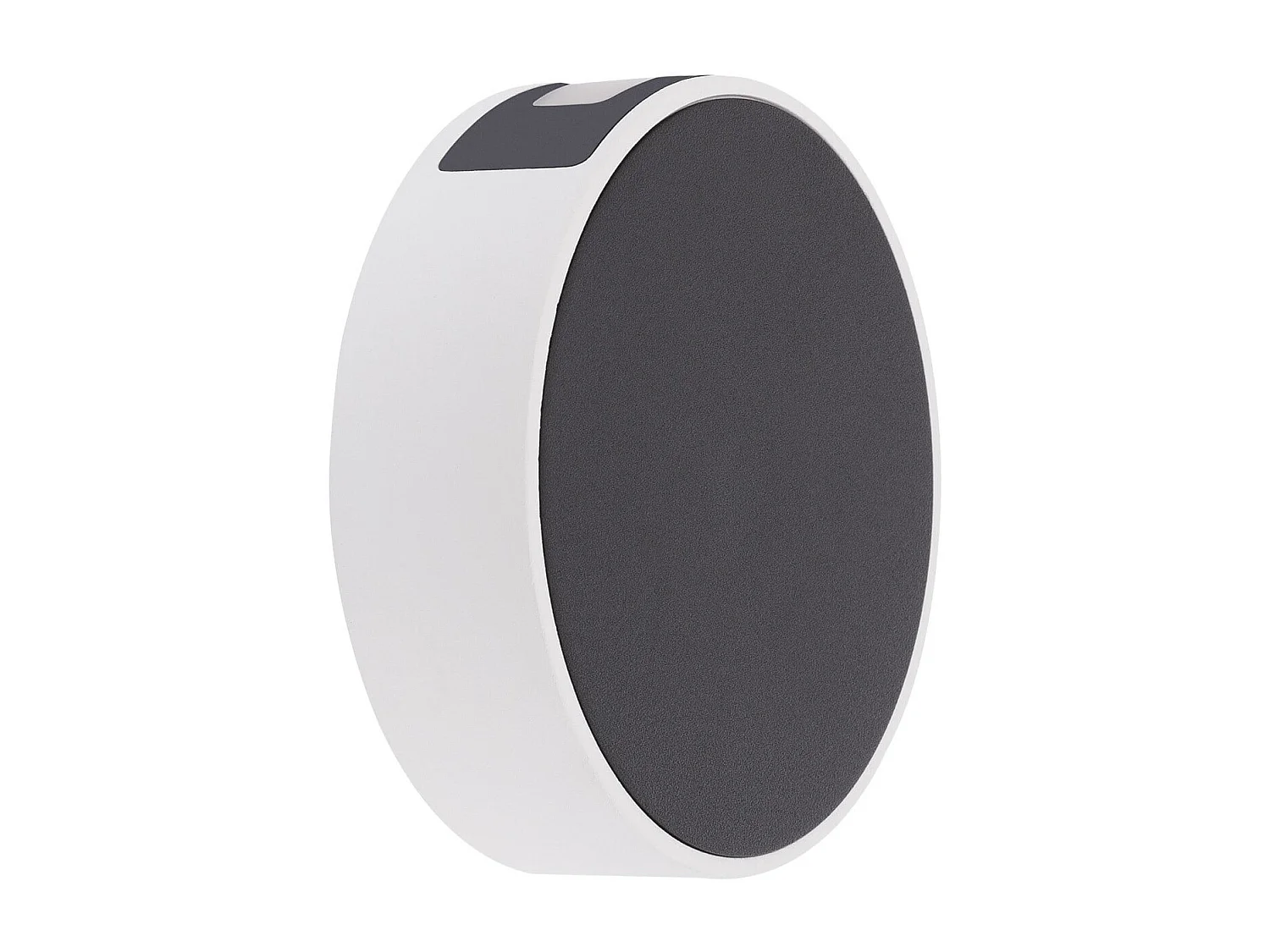 Applique Murale LED Extérieure Aluminium Crono 6W Noire 3000K Blanc chaud