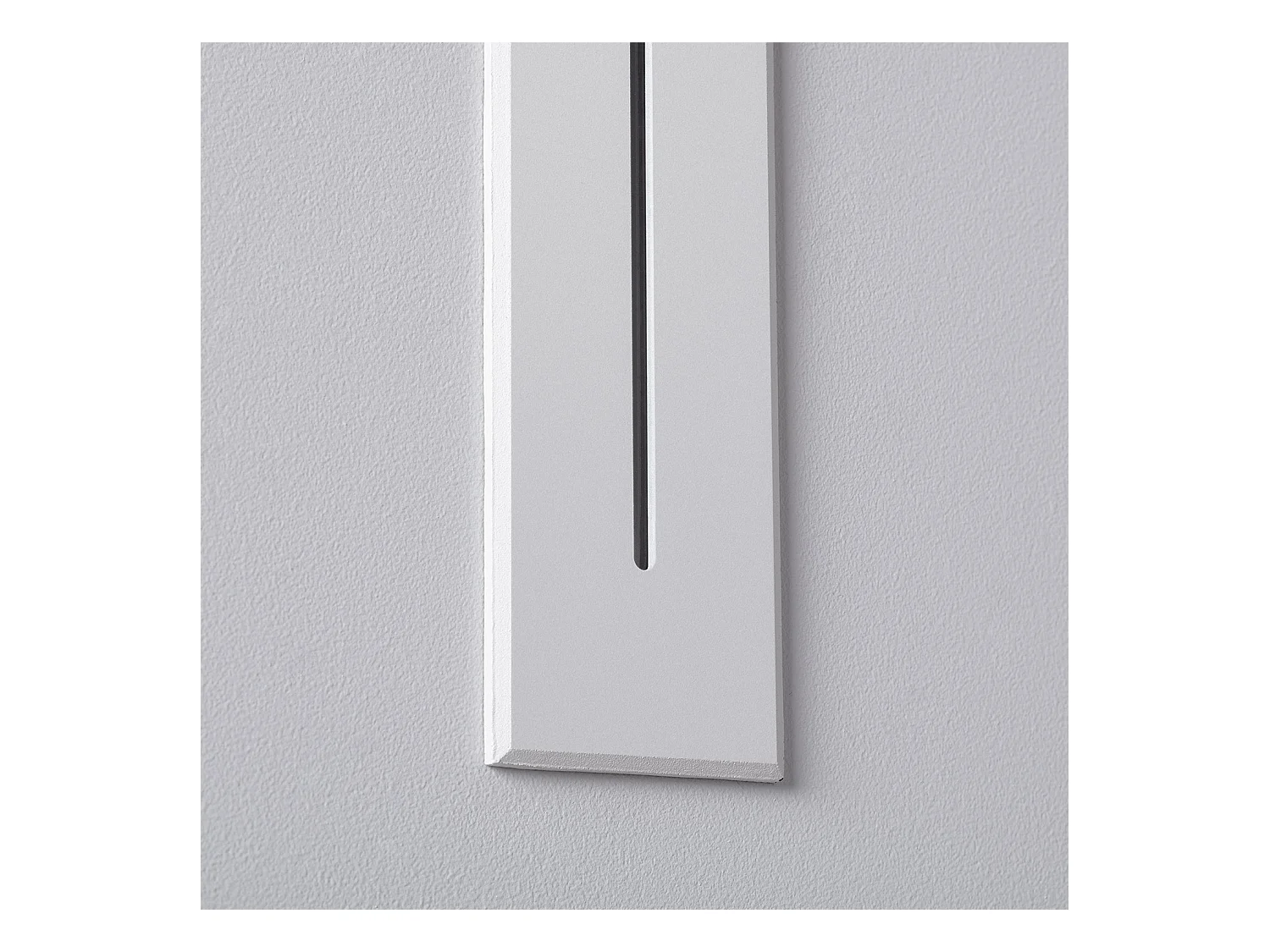 Balise LED Extérieure 3W Encastrable au Mur Rectangulaire Wabi Linéaire  Blanche 2700K Blanc chaud