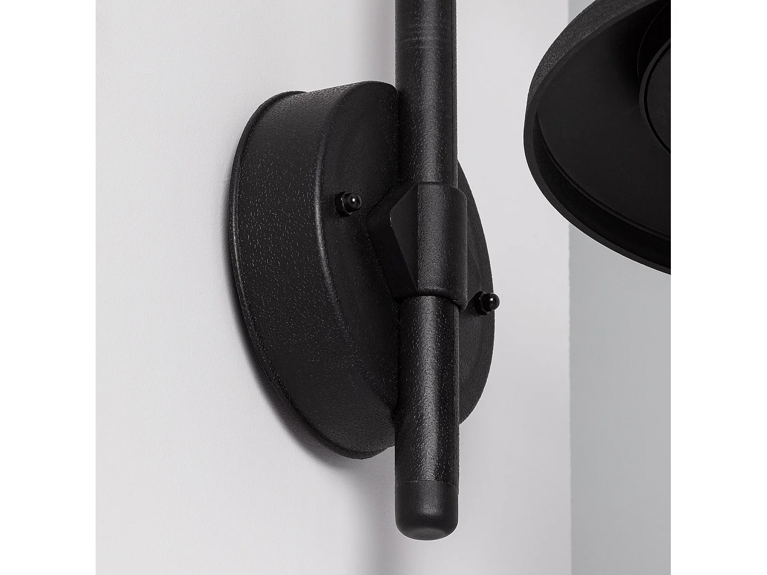 Lámpara de Pared Exterior Berna Negro