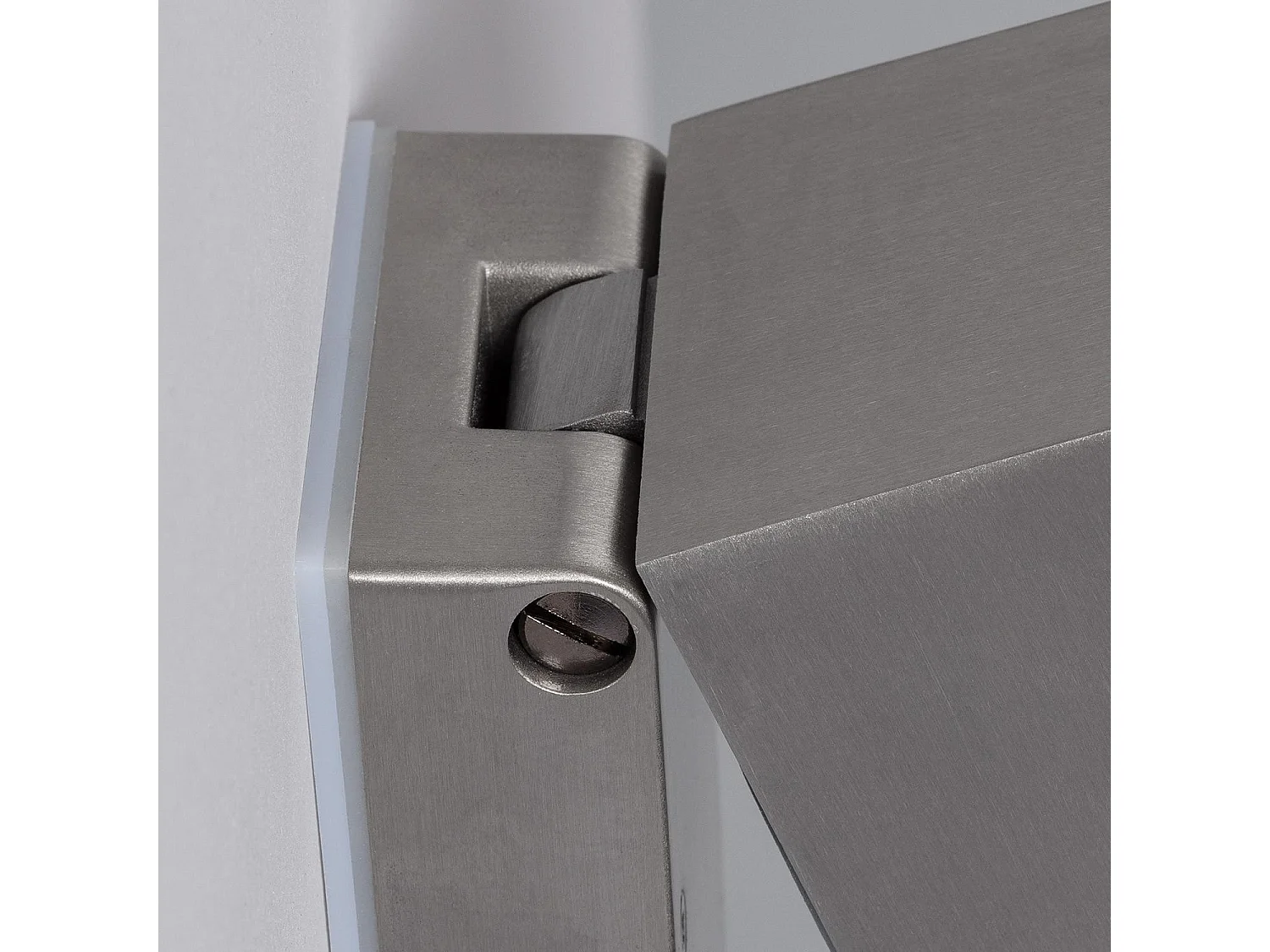 Aplique de Pared Exterior Aluminio Cuadrado Onuba Plateado