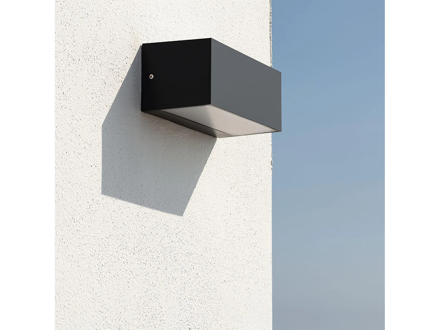 Applique da Parete per Esterni LED 18W Alluminio Illuminazione Doppia Luce CCT Selezionabile Gropius Nero