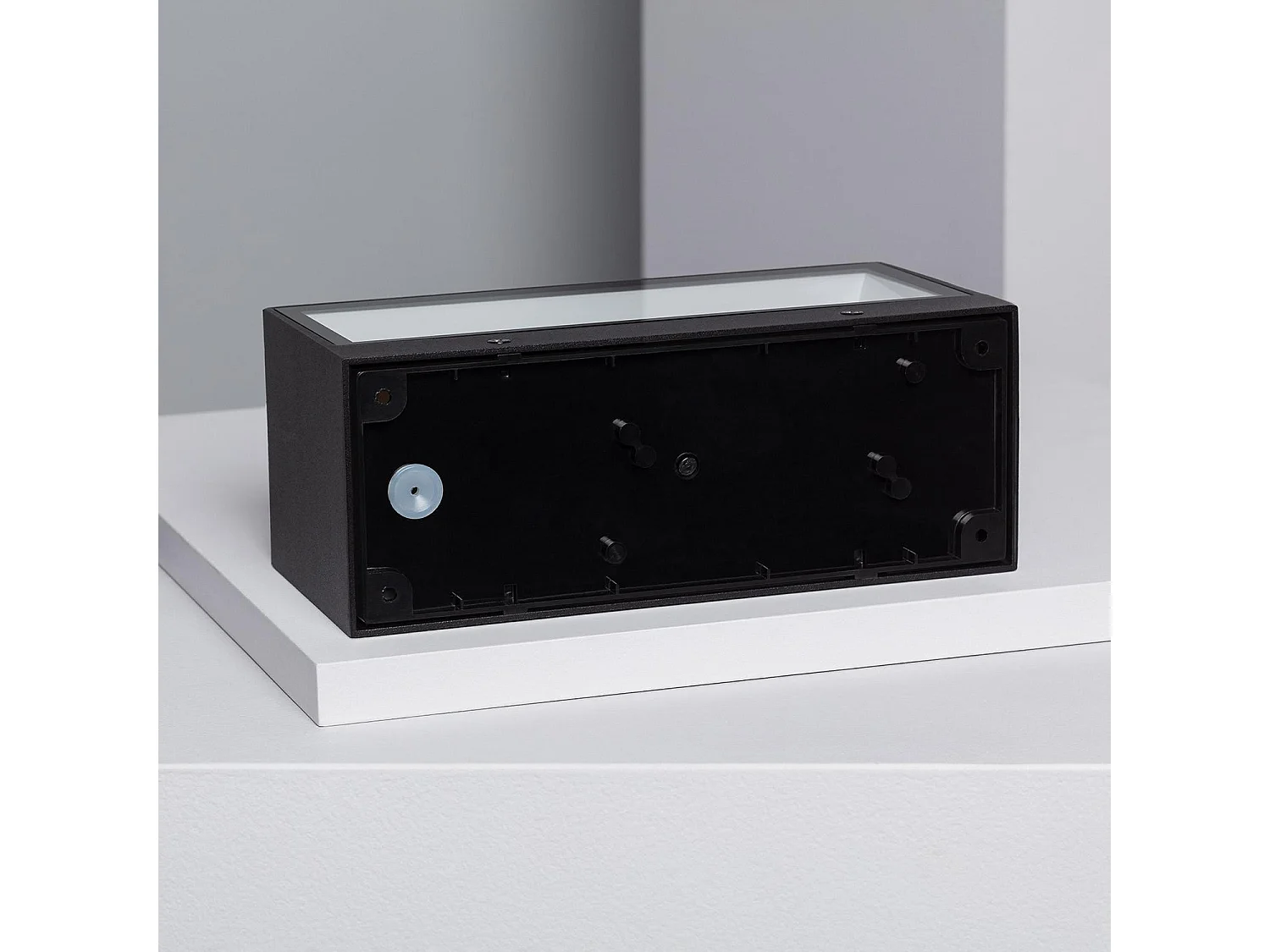 Applique da Parete per Esterni LED 18W Alluminio Illuminazione Doppia Luce CCT Selezionabile Gropius Nero