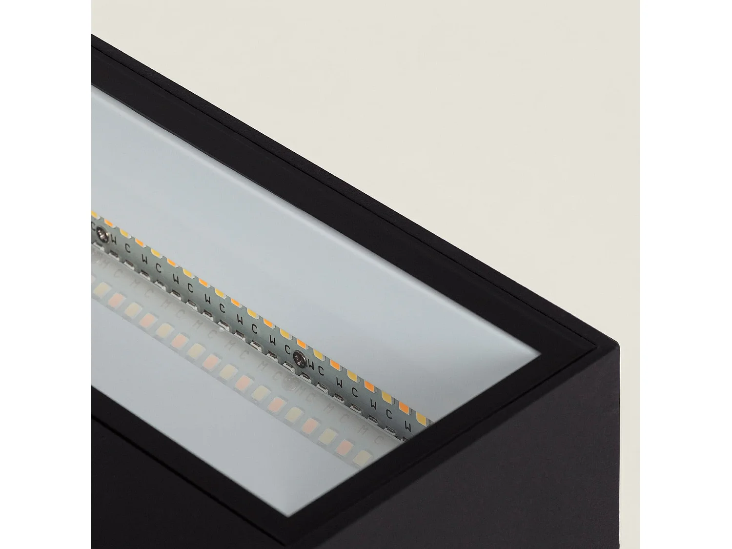 Applique da Parete per Esterni LED 18W Alluminio Illuminazione Doppia Luce CCT Selezionabile Gropius Nero