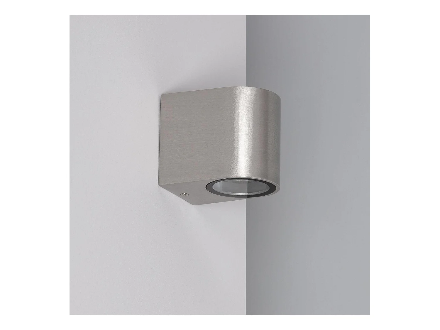 Applique Murale Extérieure Aluminium Gala Argent