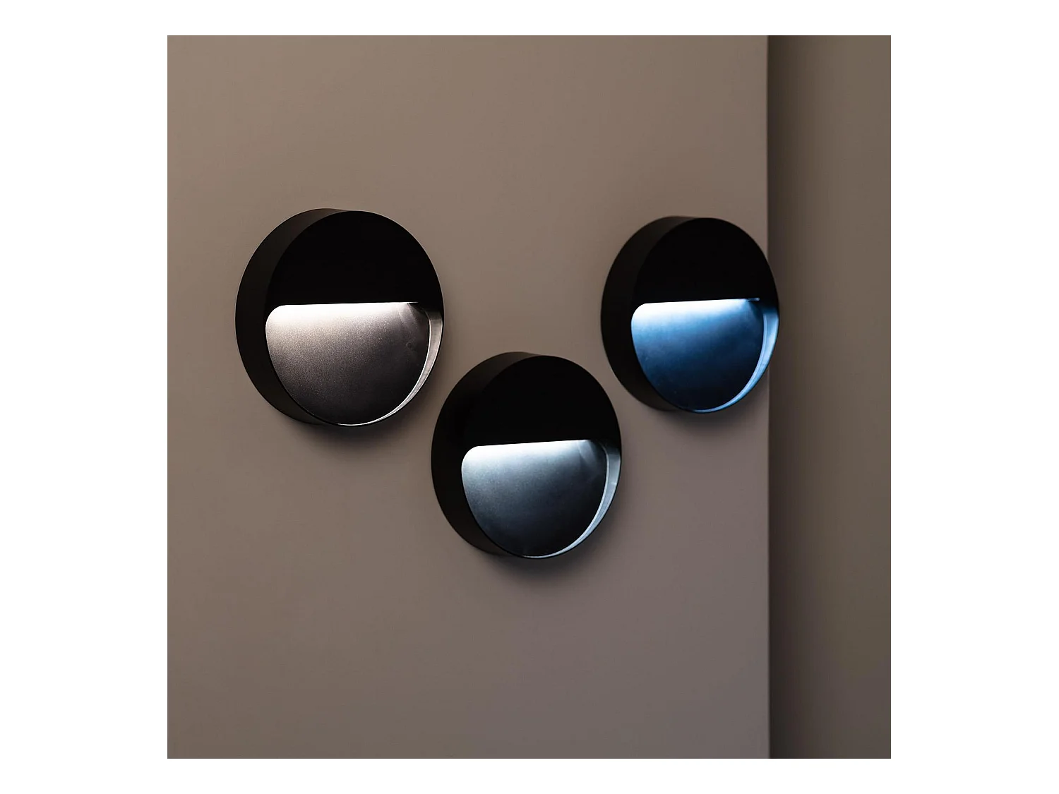 Baliza Exterior LED 6W Superficie Pared Febo 6000K Blanco Frío