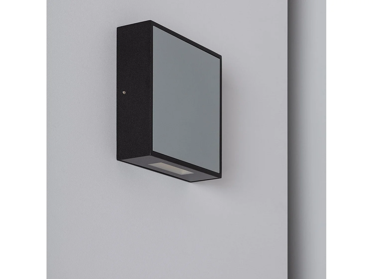 Applique Murale LED Extérieure Aluminium Roma 6W Grise 3000K Blanc chaud