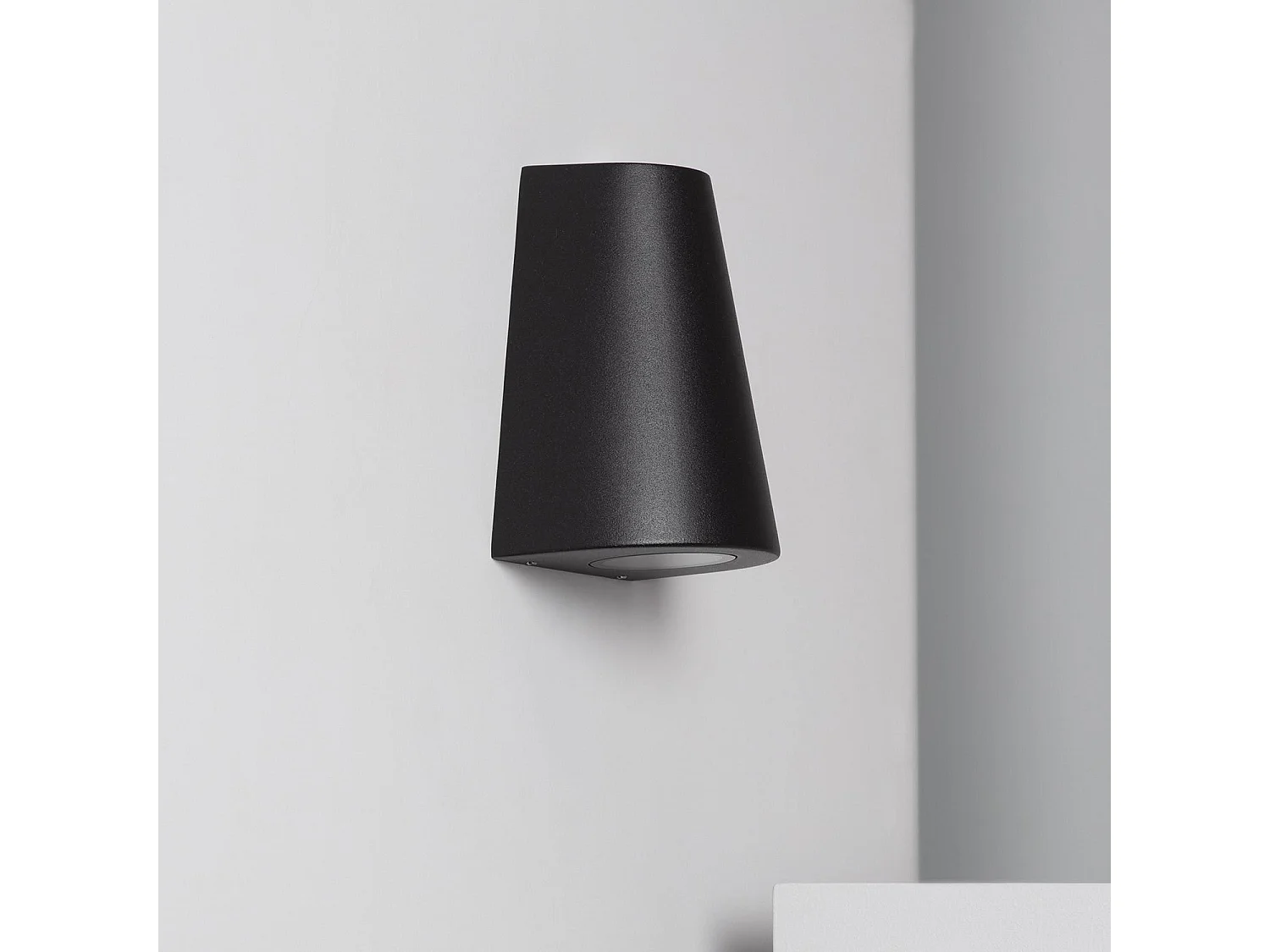 Applique Murale Extérieure Aluminium Éclairage Double Face Magna Design  Noir