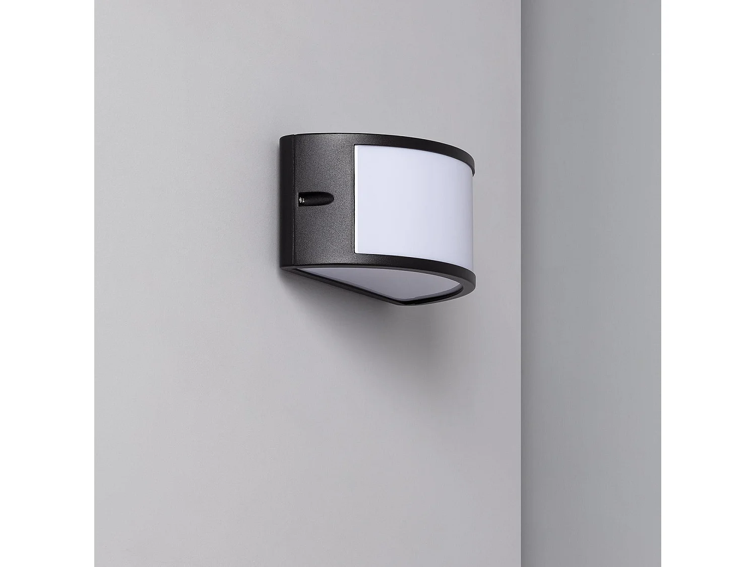 Applique Murale Extérieure Aluminium Lenir Noir