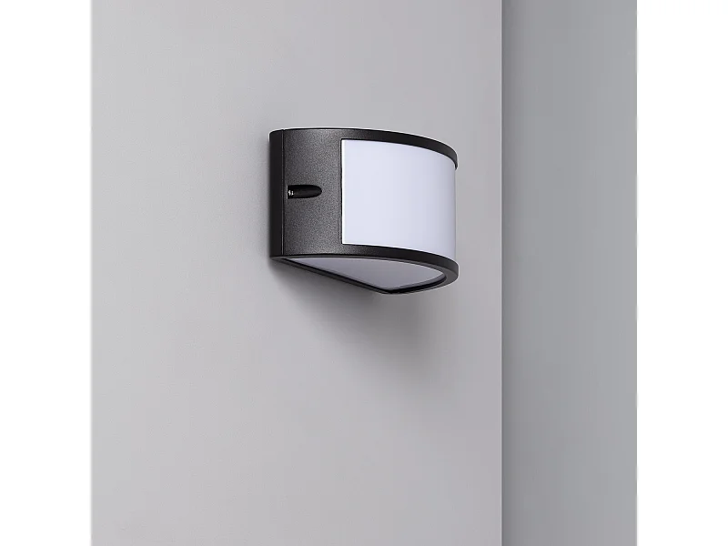 Applique Murale Extérieure Aluminium Lenir Noir