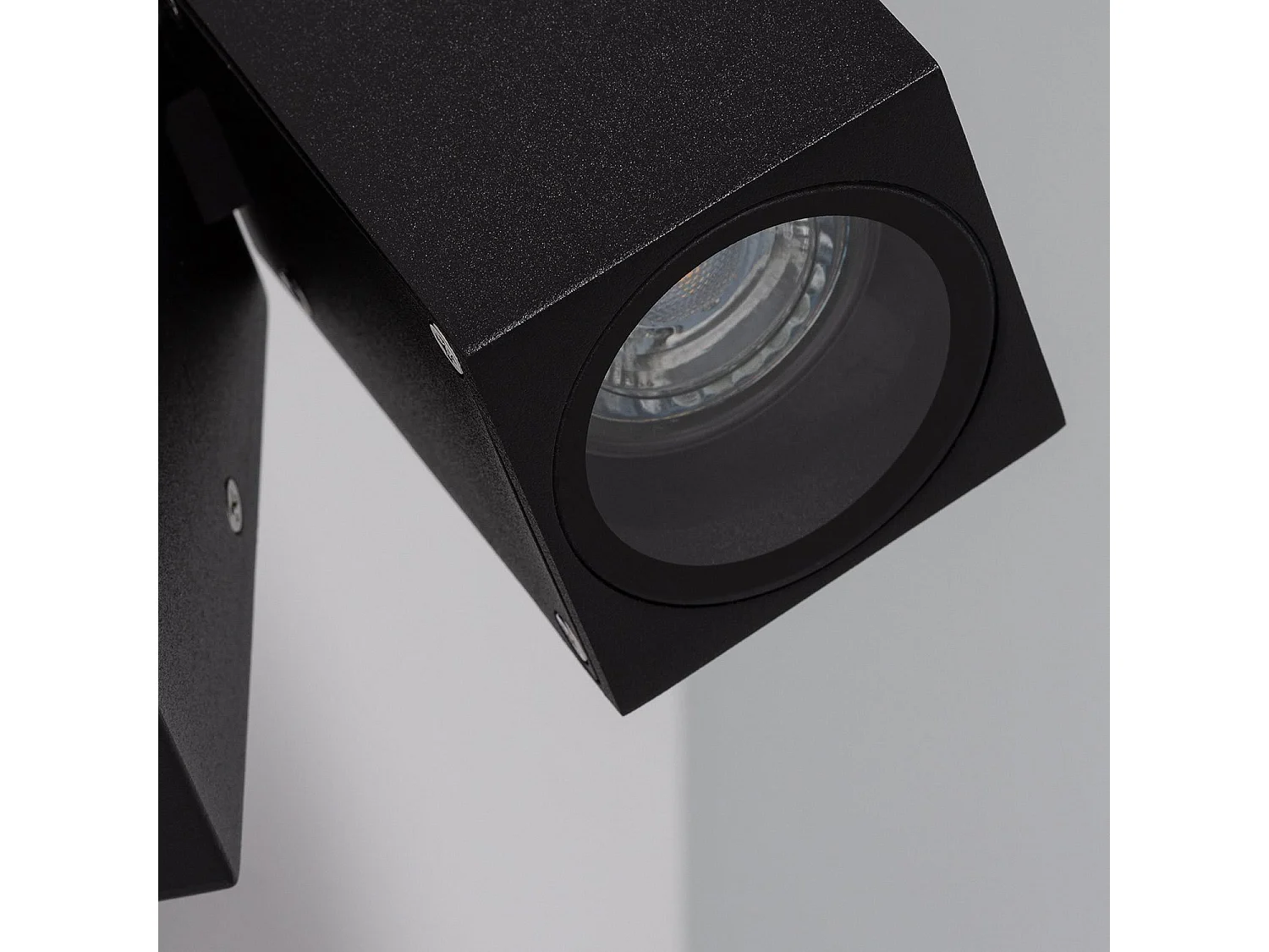 Applique Murale Extérieure Aluminium Carrée Onuba Noir