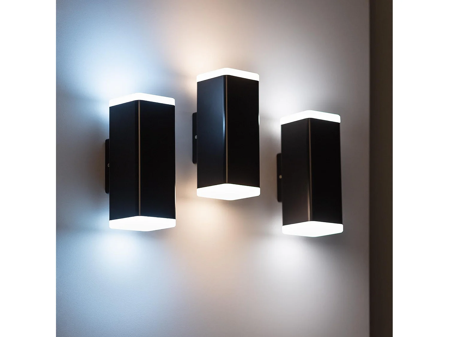 Applique Murale LED New Miseno 12W Éclairage Double Face 4000K Blanc neutre