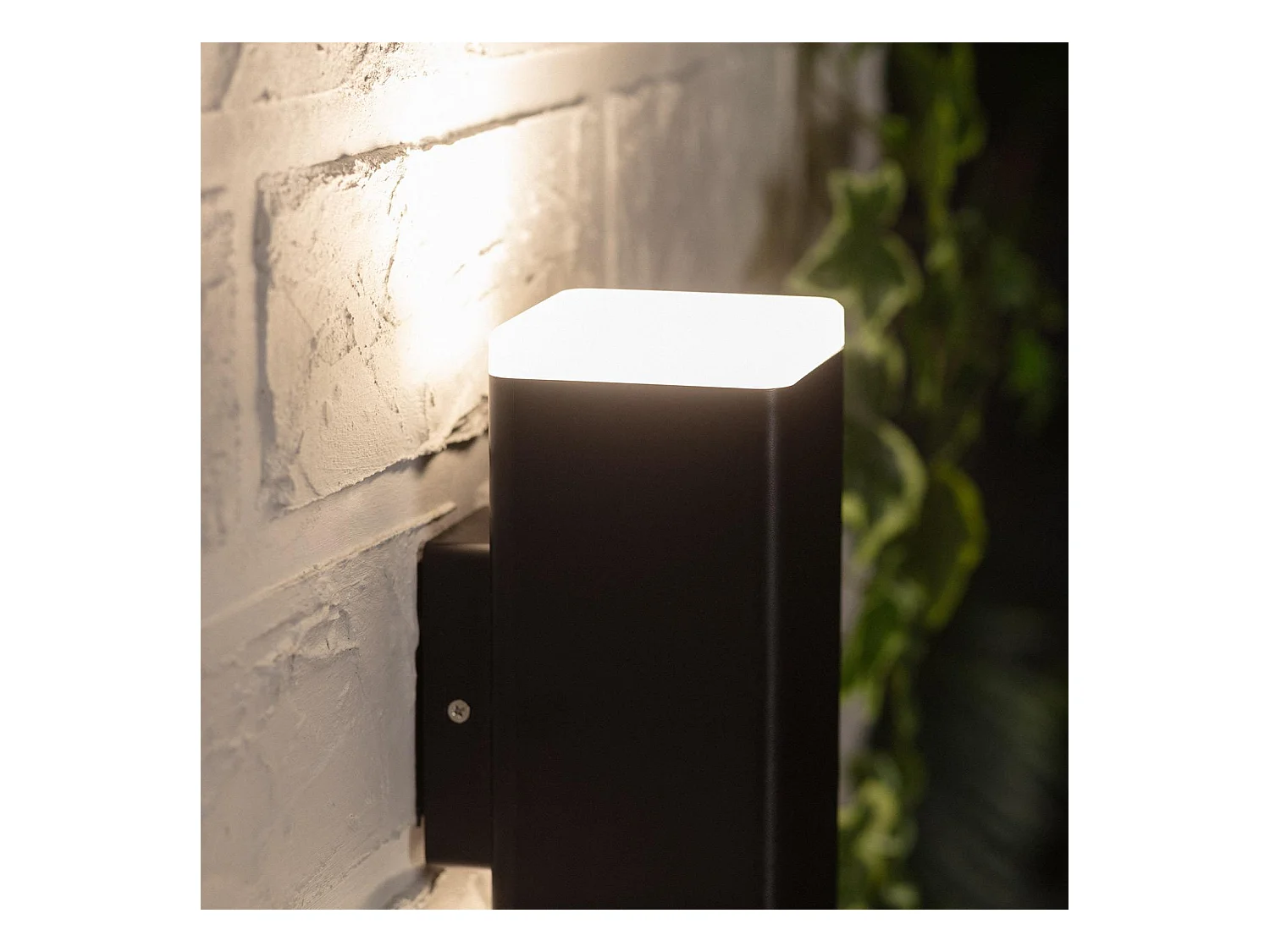 Aplique de Pared Exterior LED 12W Iluminación Doble Cara New Miseno 6000K Blanco Frío