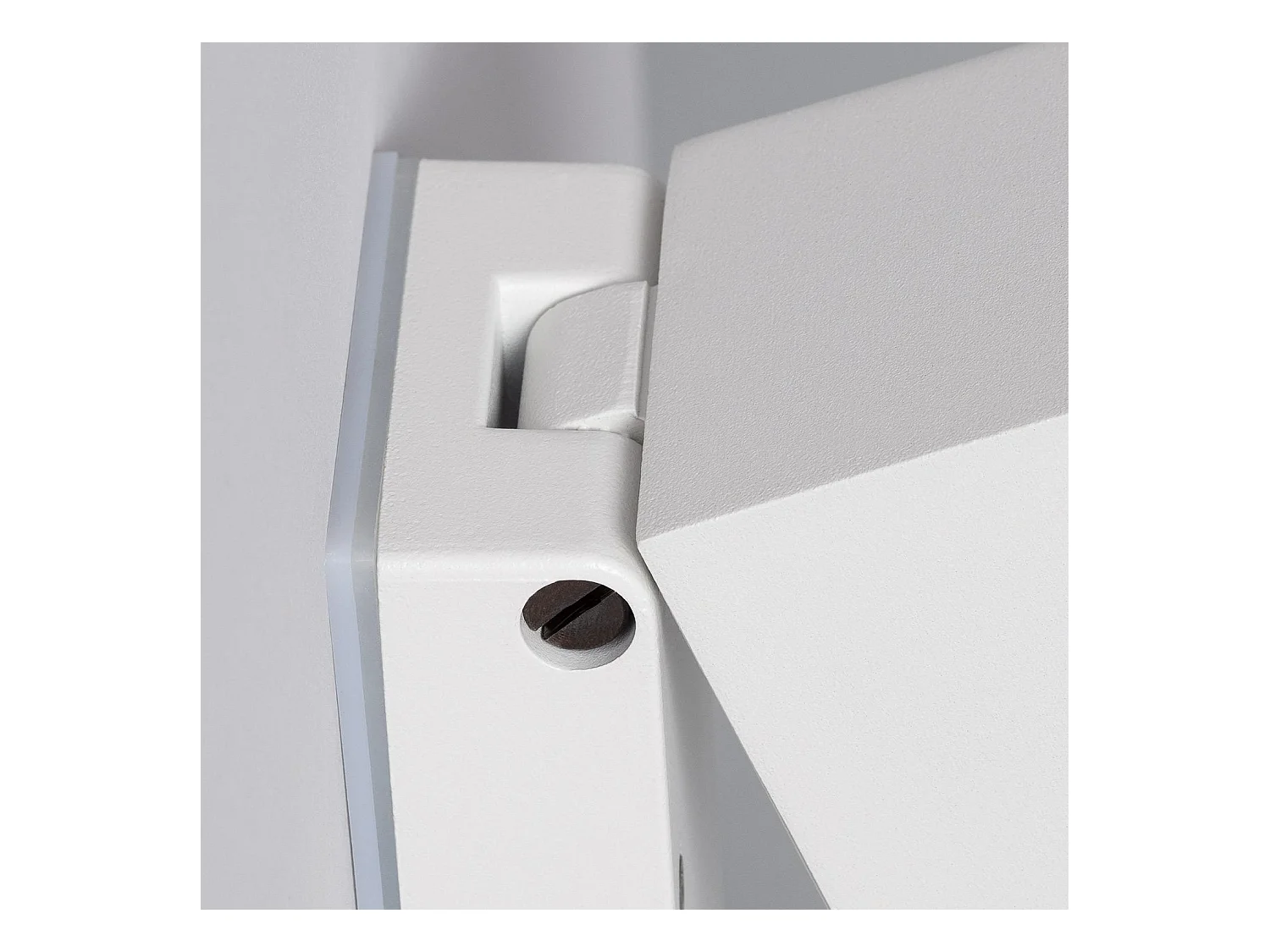 Applique Murale Extérieure Aluminium Carrée Onuba Blanc