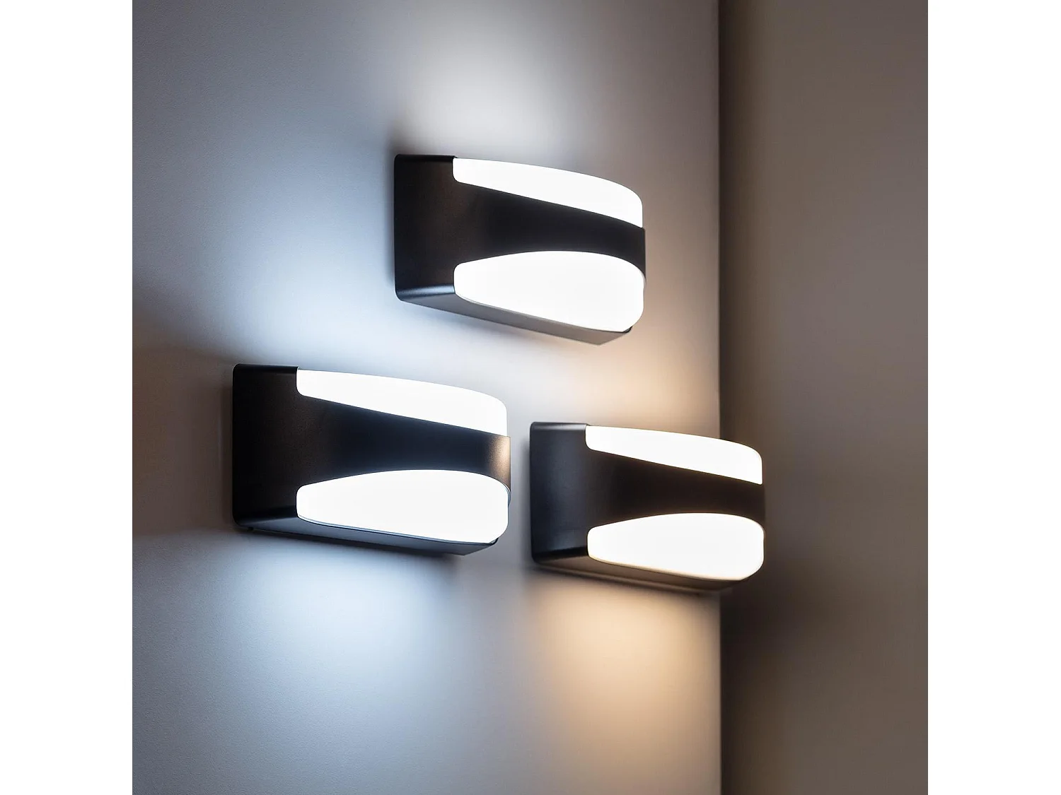 Applique Murale LED Extérieur 12W Venus 3000K Blanc chaud