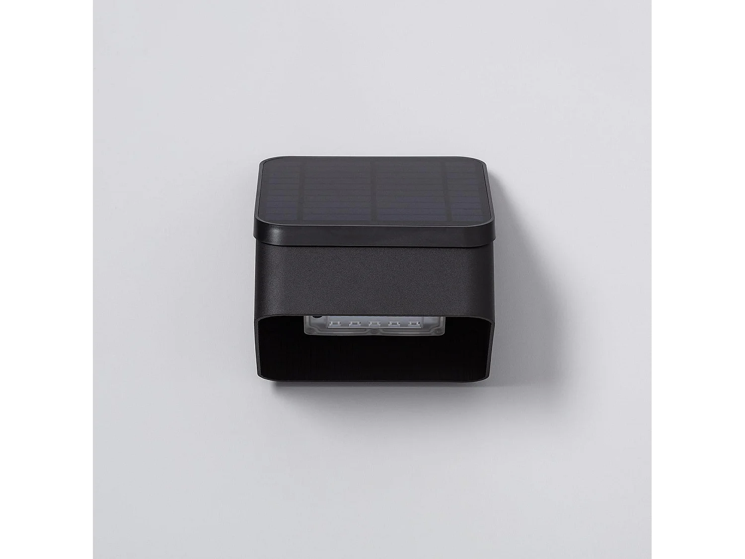 Applique da Parete LED Solare Alluminio Per Esterni con Sensore di Movimento Radar Namib 4000K Bianco Naturale