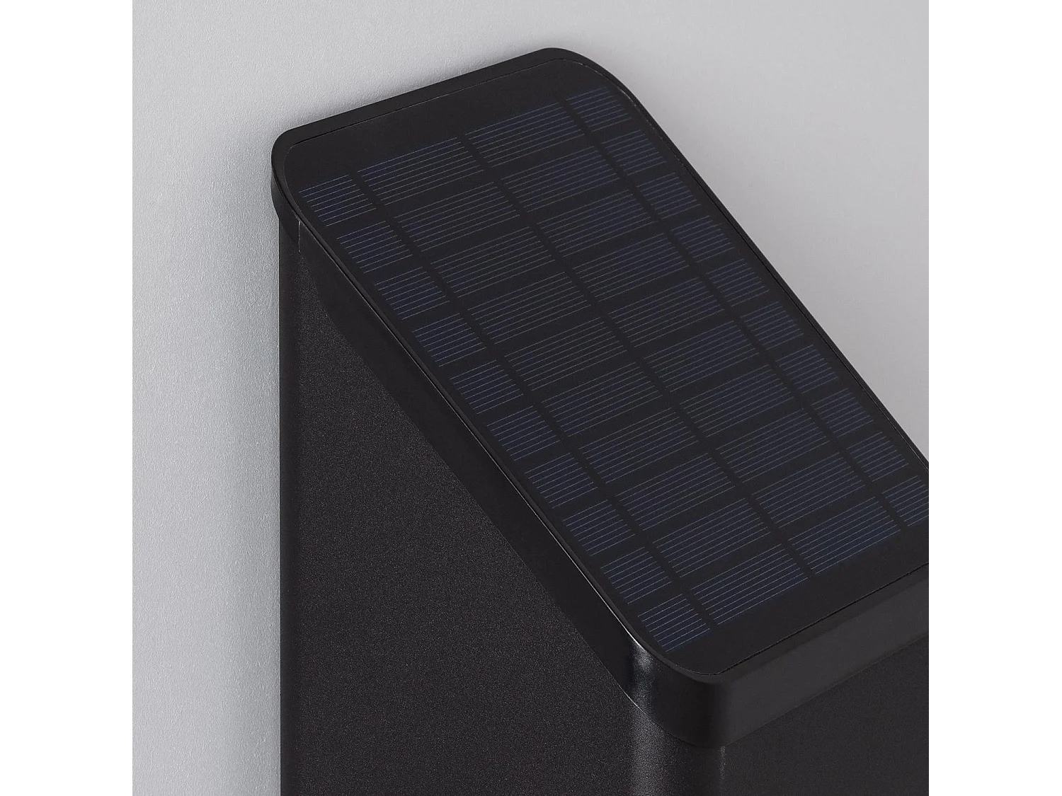 Applique da Parete LED Solare Alluminio Per Esterni con Sensore di Movimento Radar Namib 4000K Bianco Naturale