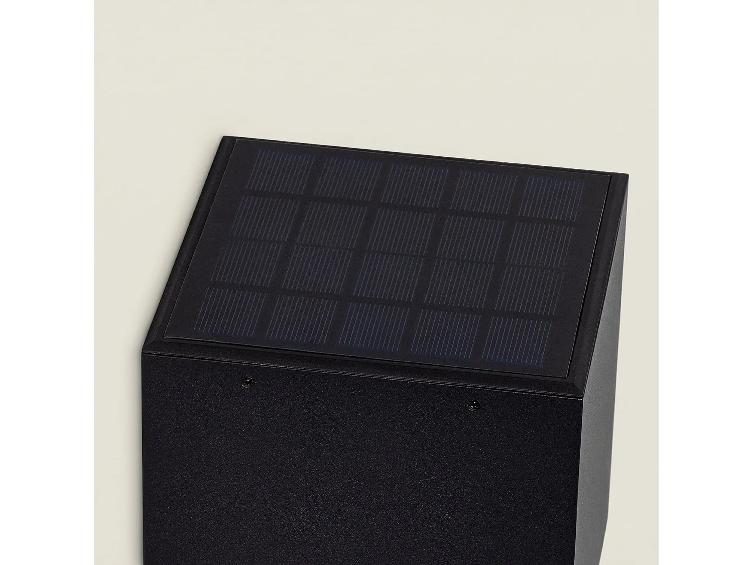 Applique Murale LED Extérieure Solaire Eros en Aluminium avec Détecteur de Mouvement Radar IP65 4000K Blanc neutre