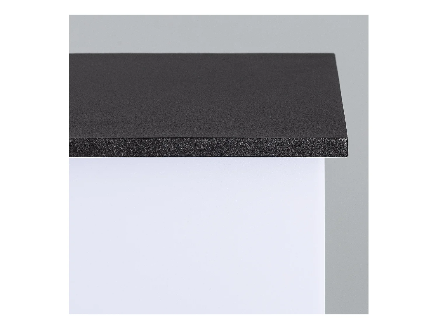 Aplique de Pared Exterior Aluminio Daman Negro