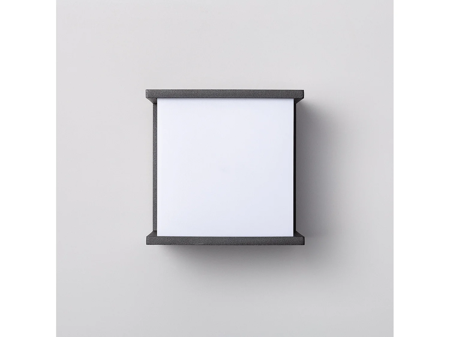 Applique Murale Extérieure Aluminium Daman Noir