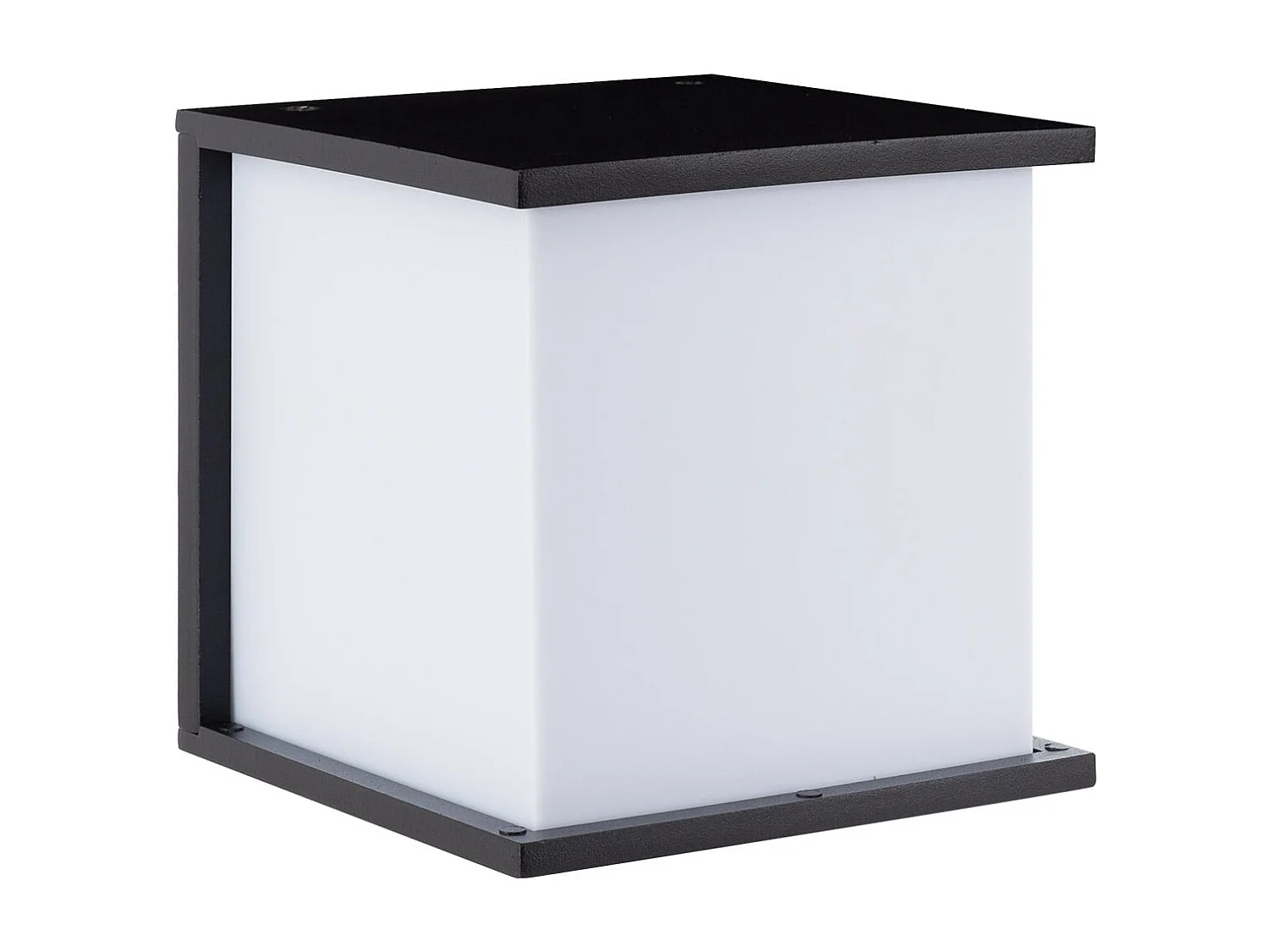 Applique Murale Extérieure Aluminium Daman Noir