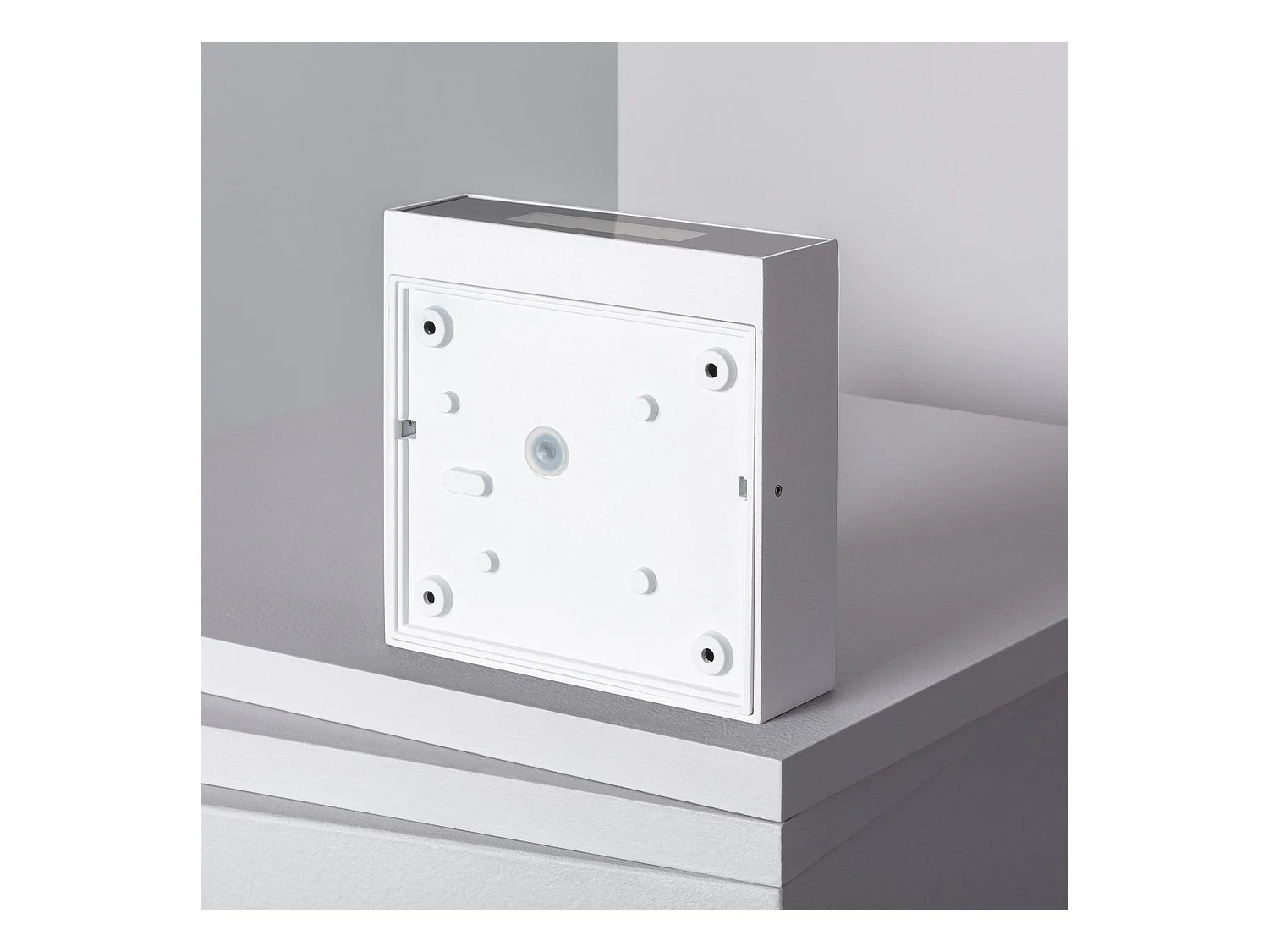 Applique da Parete LED 6W in Alluminio Roma Nero 3000K Bianco Caldo