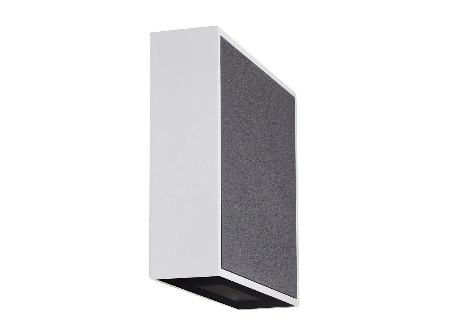 Aplique de Pared Exterior LED 6W de Aluminio Roma Negro 3000K Blanco Cálido