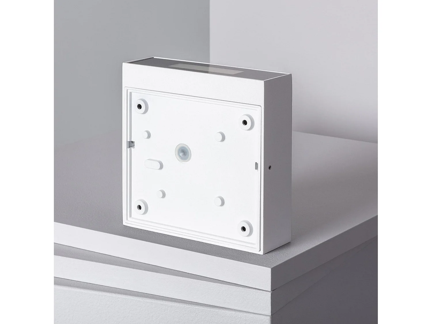 Aplique de Pared Exterior LED 6W de Aluminio Roma Negro 3000K Blanco Cálido