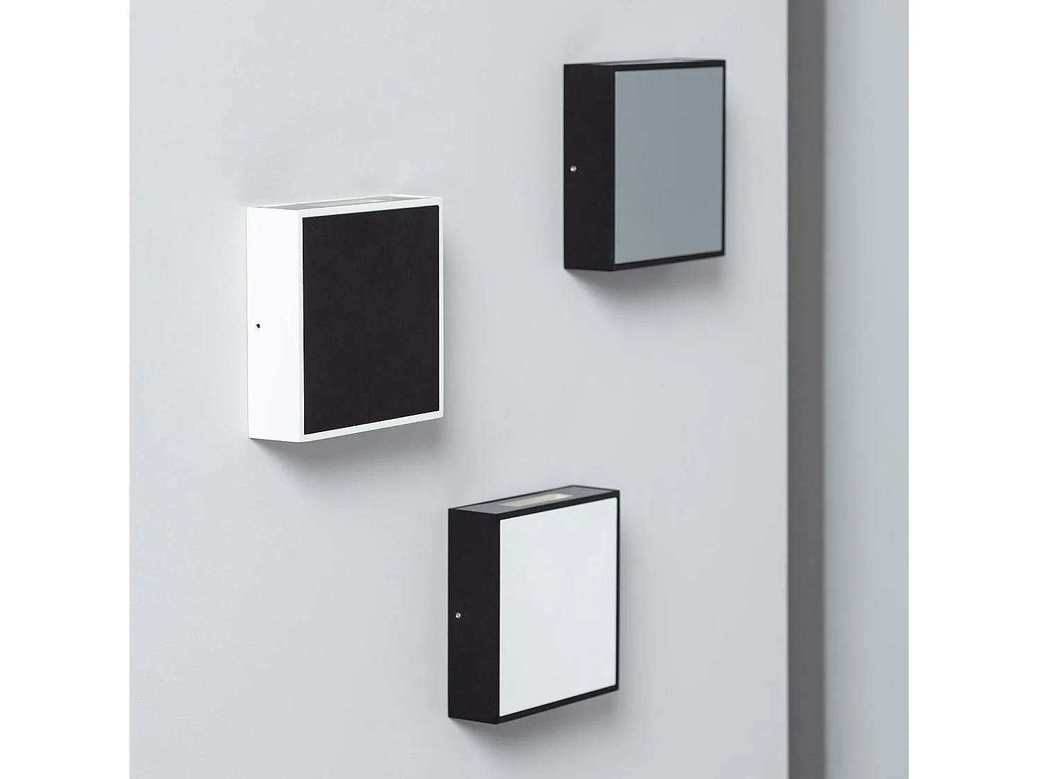 Aplique de Pared Exterior LED 6W de Aluminio Roma Negro 3000K Blanco Cálido
