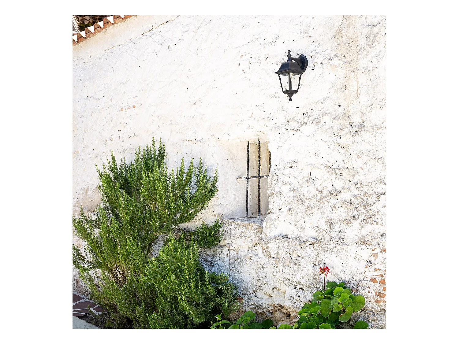 Lampe Murale Extérieure Mini Villa Noire Noir