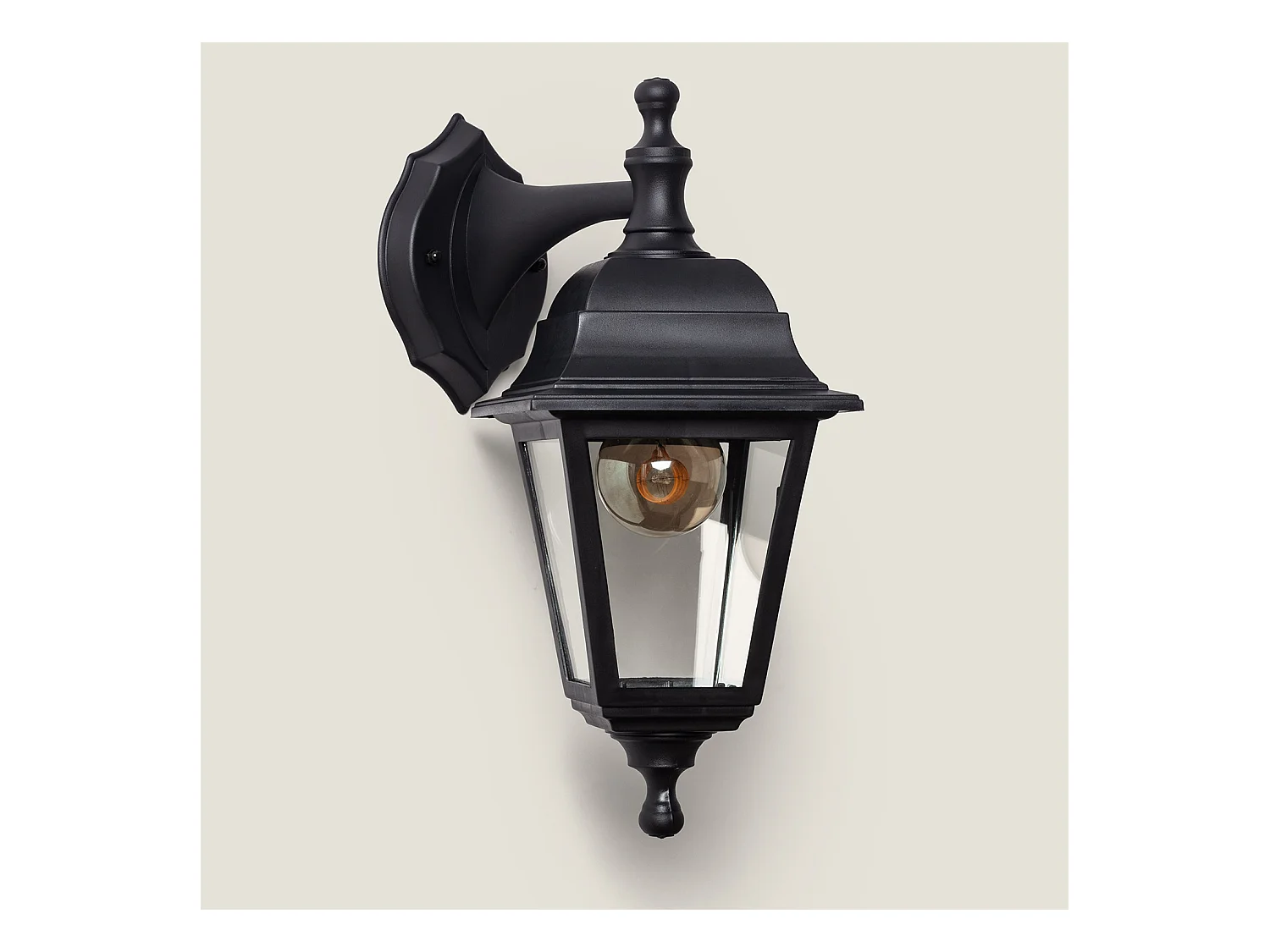 Lampe Murale Extérieure Mini Villa Noire Noir