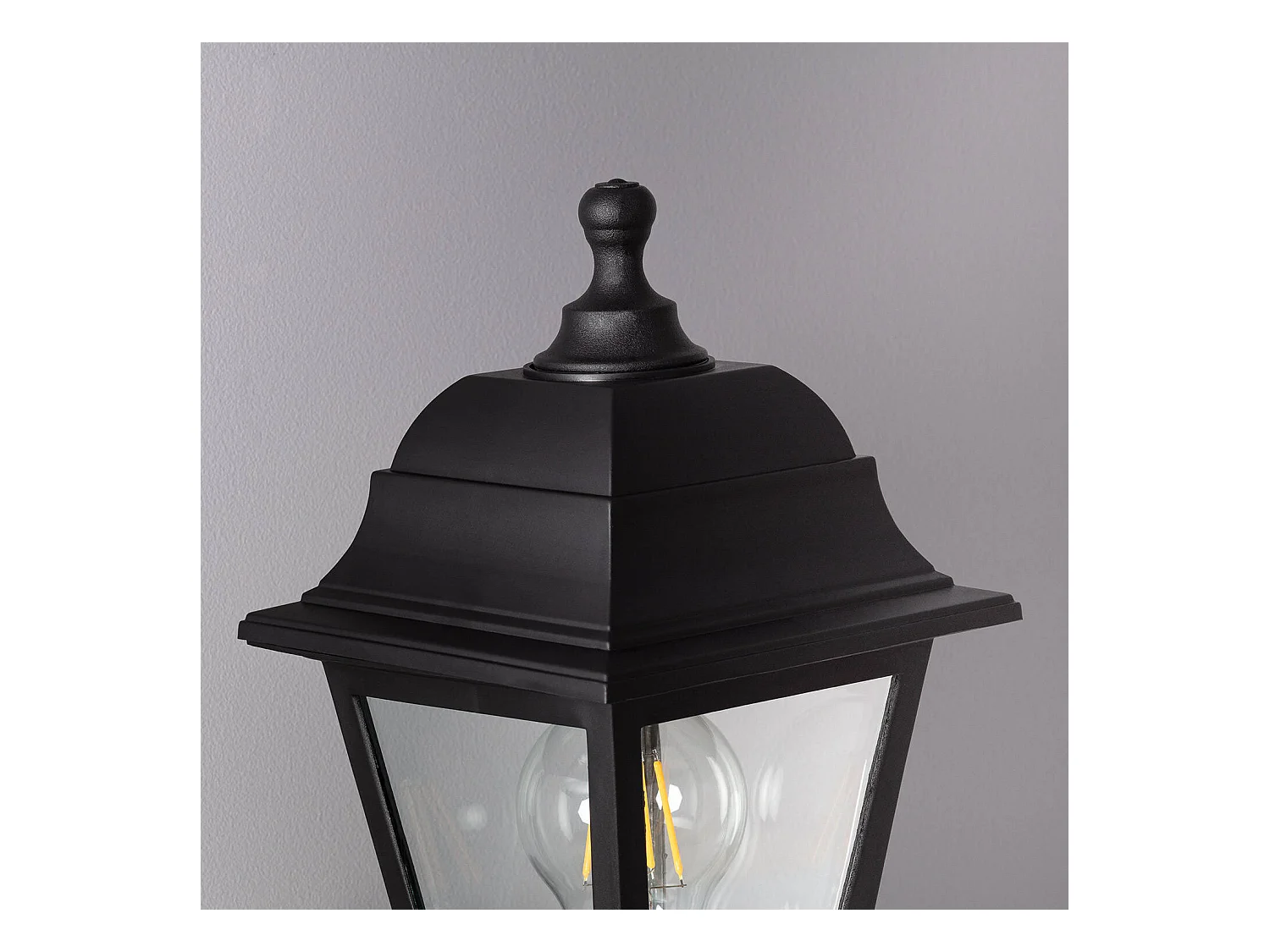 Lampe Murale Extérieure Mini Villa Noire Noir