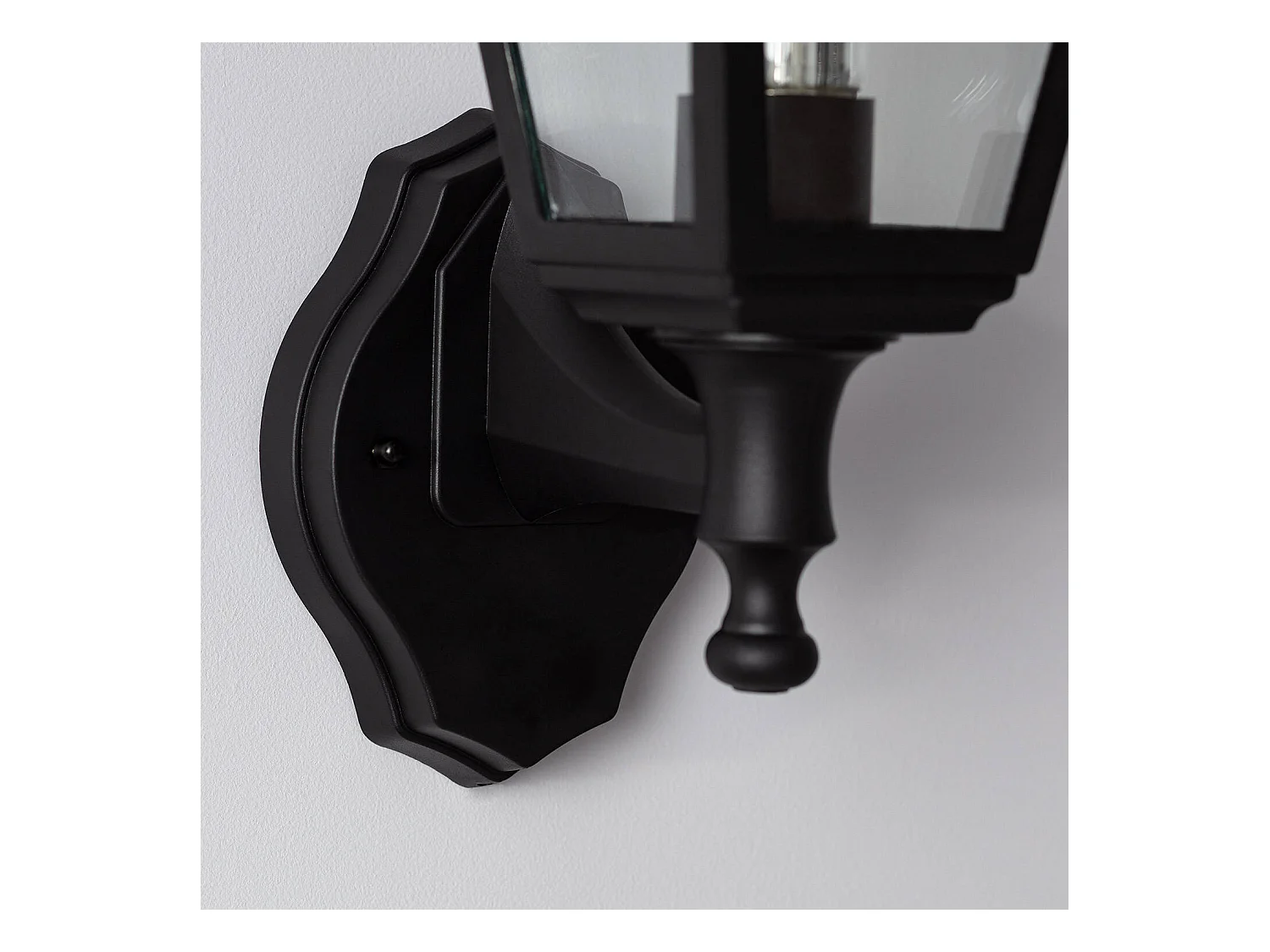 Lampada da Parete per Esterni Mini Villa Nero Nero