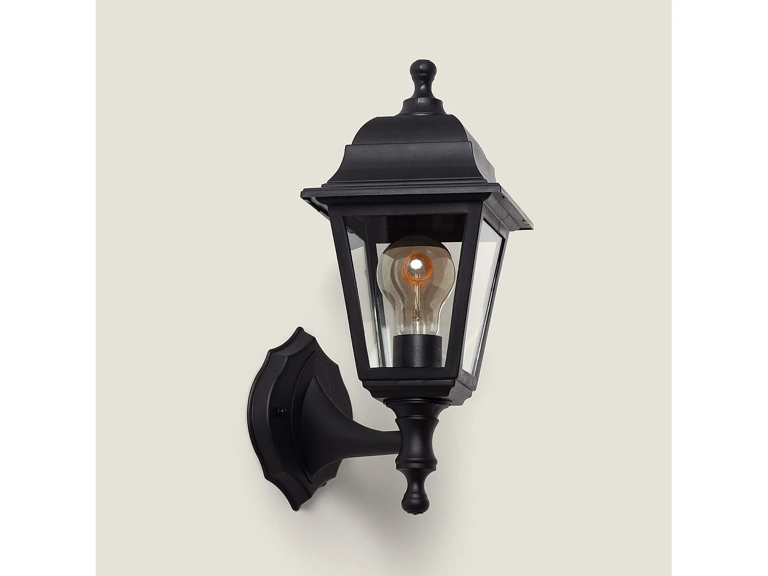 Lampada da Parete per Esterni Mini Villa Nero Nero