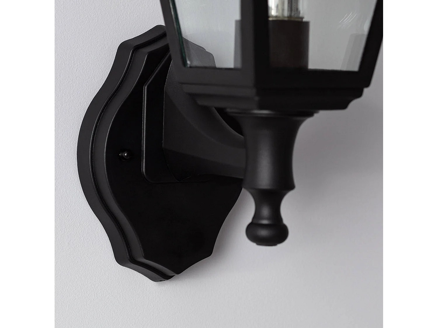 Lampe Murale Extérieure Mini Villa Noire Noir