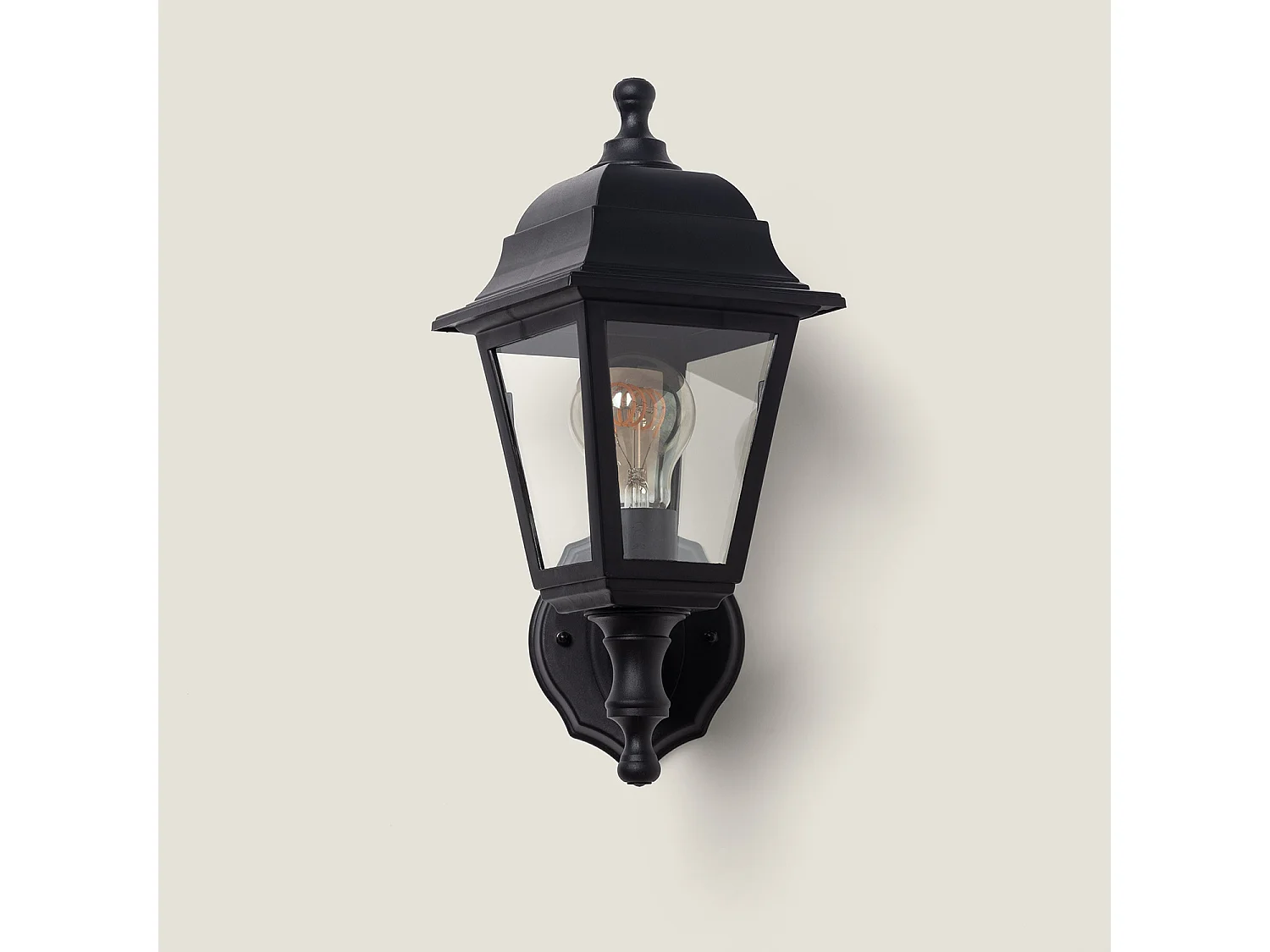 Lampe Murale Extérieure Mini Villa Noire Noir