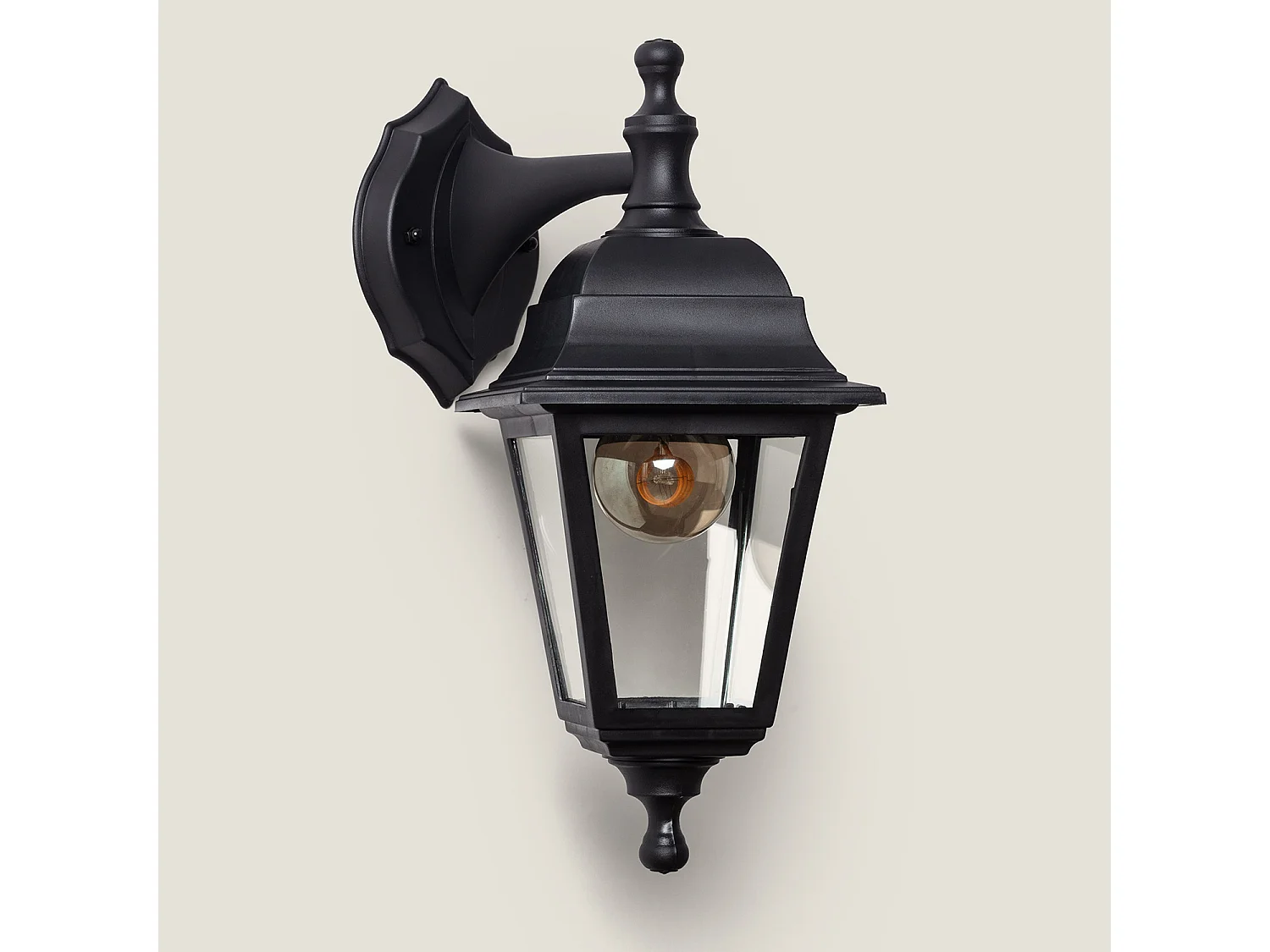 Lampe Murale Extérieure Mini Villa Noire Noir