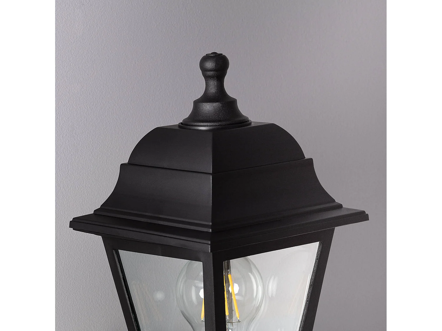 Lampe Murale Extérieure Mini Villa Noire Noir