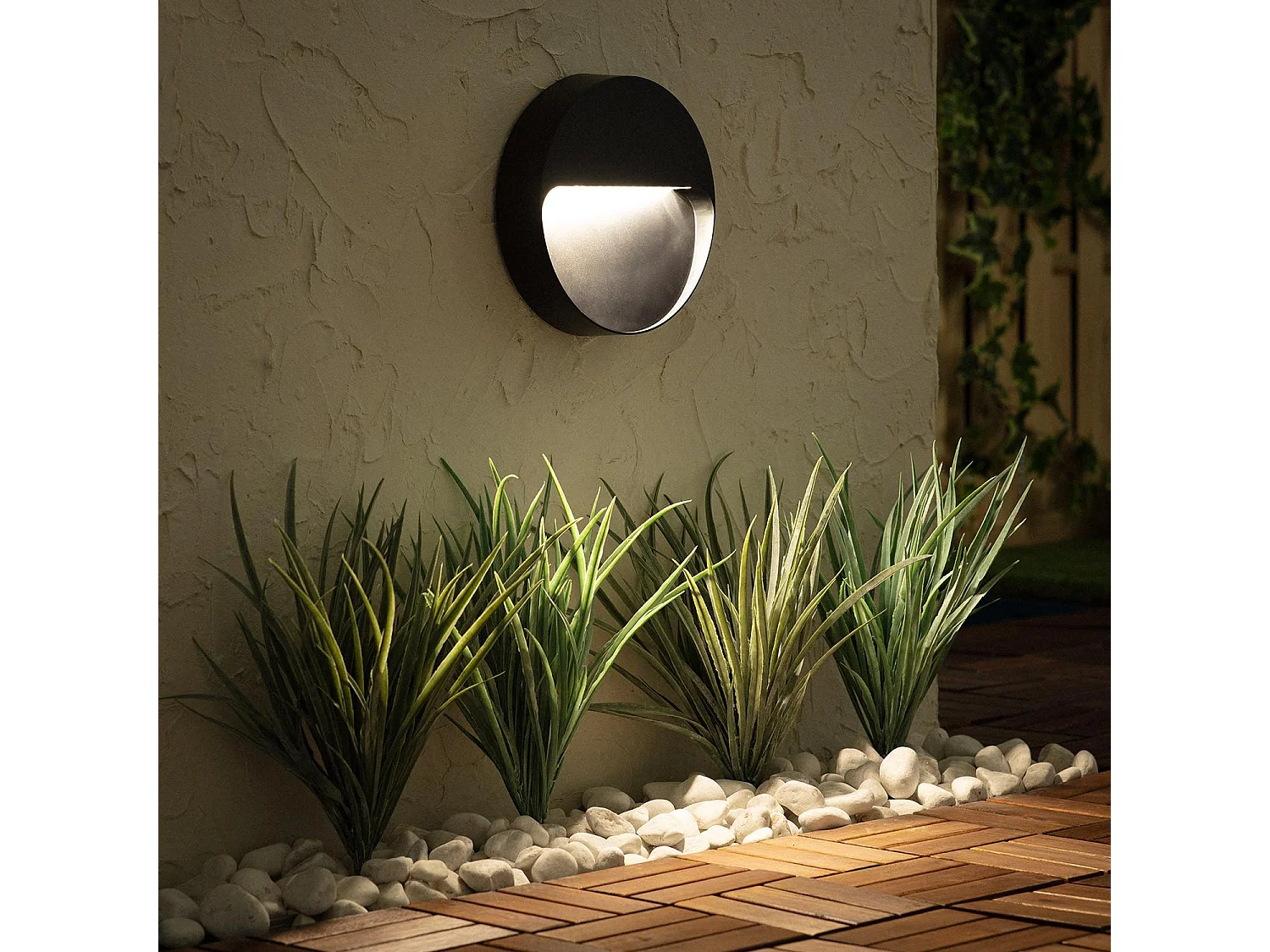 Balise LED Extérieure 6W en Saillie au Mur Febo