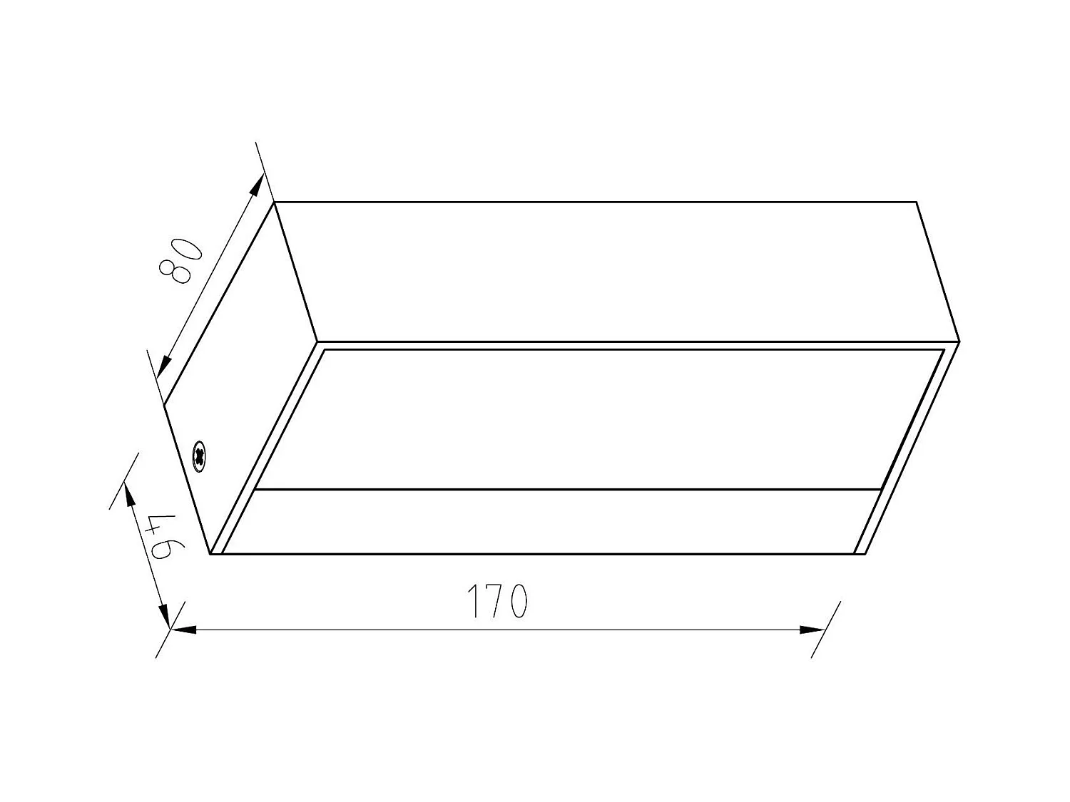 Applique da Parete Per Esterni LED 9W Illuminazione Doppia Luce Galeo 3000K Bianco Caldo