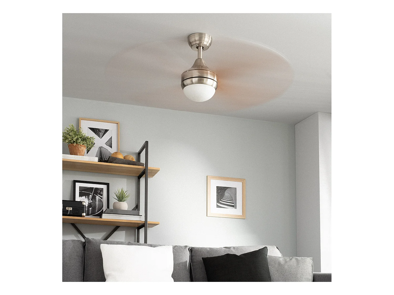 Ventilatore da Soffitto Navy Legno 110cm Naturale , , Wifi: False