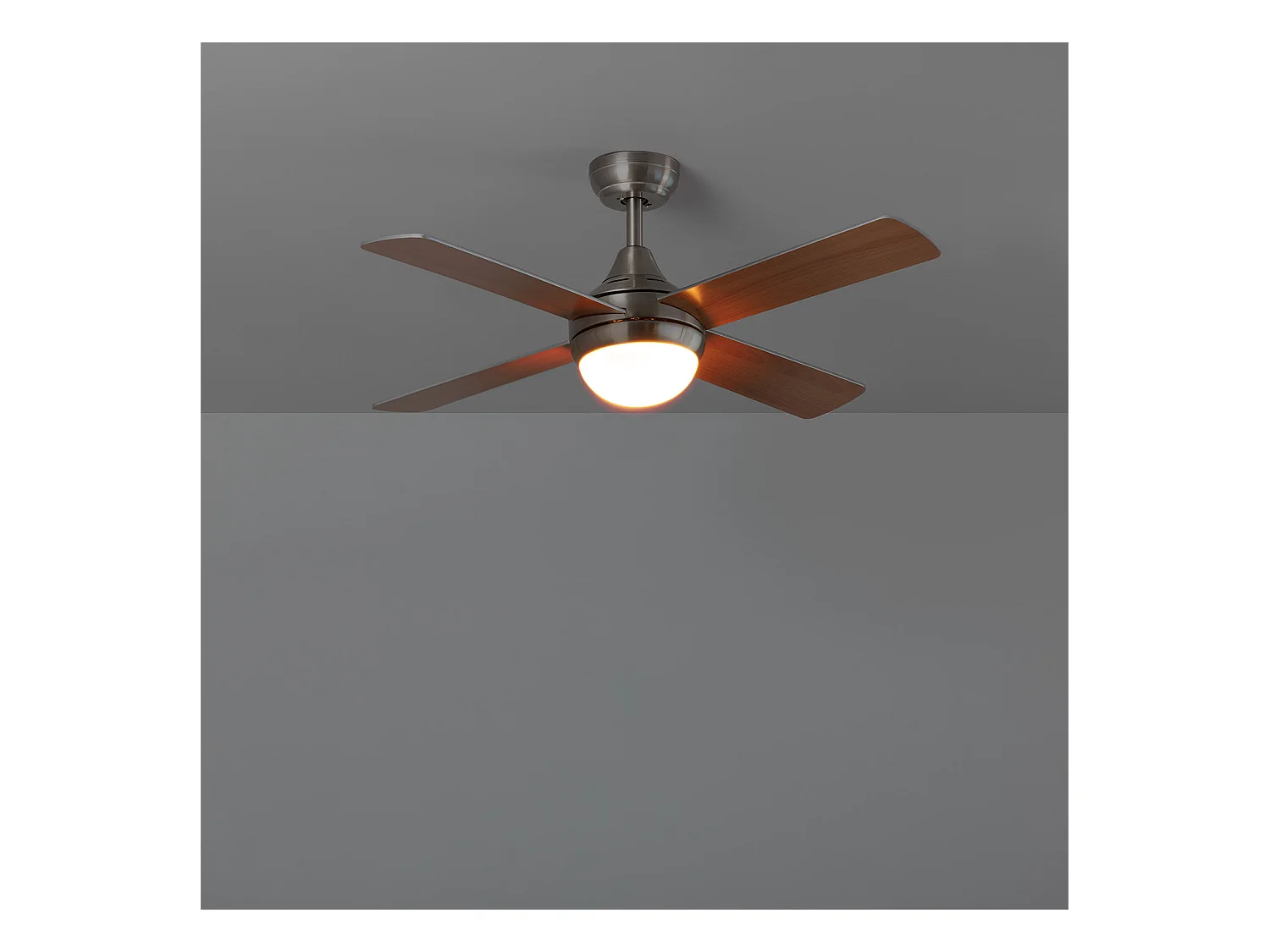 Ventilatore da Soffitto Navy Legno 110cm Naturale , , Wifi: False