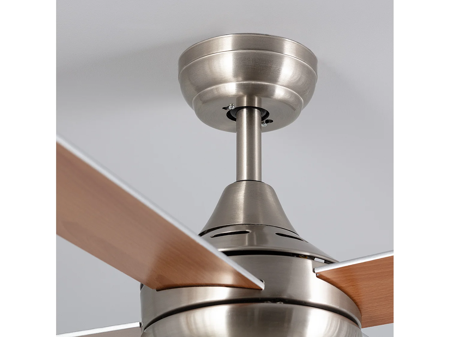Ventilatore da Soffitto Navy Legno 110cm Naturale , , Wifi: False