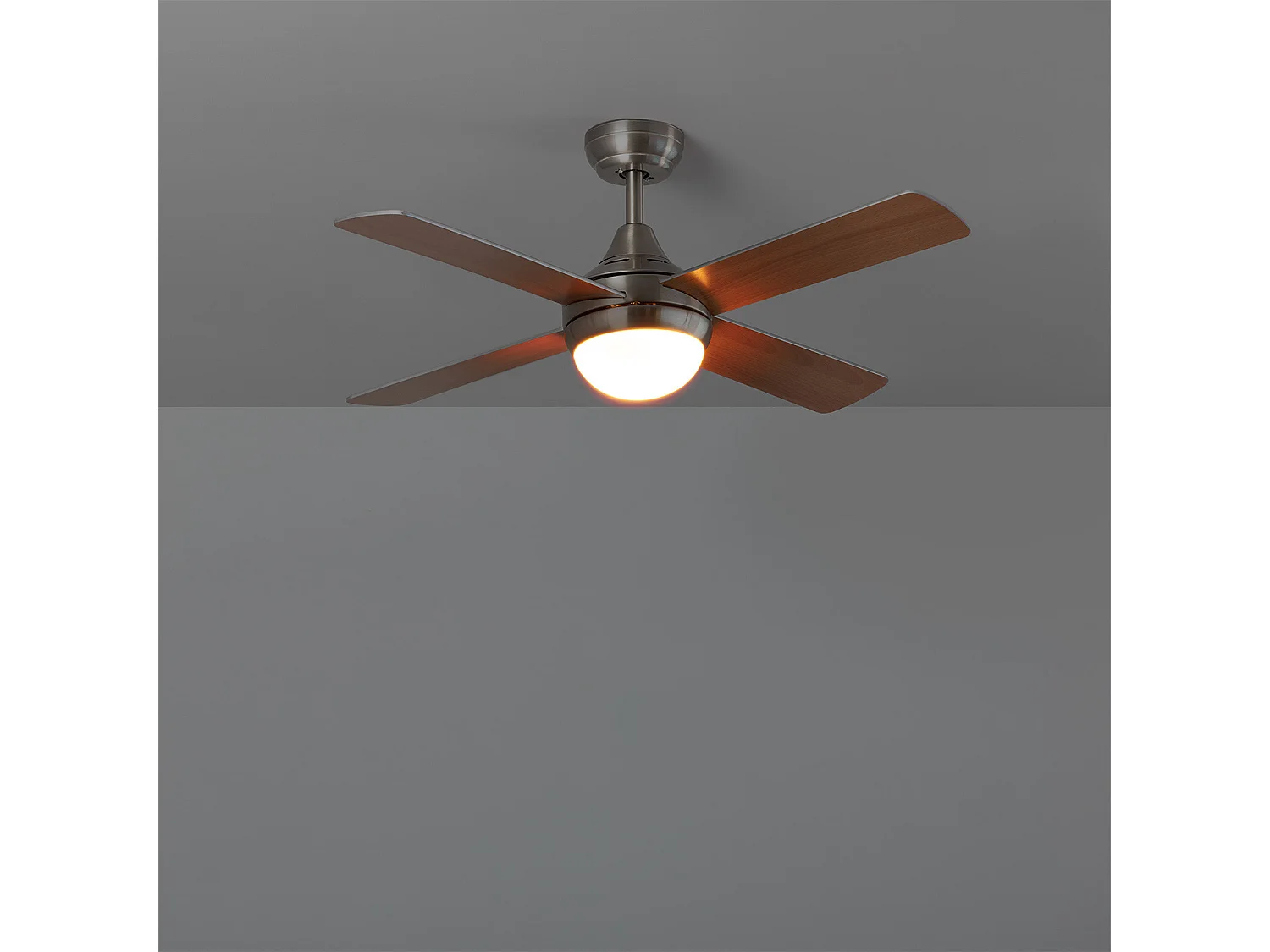 Ventilateur de Plafond Navy Bois 110cm Naturel  , , Wifi: False