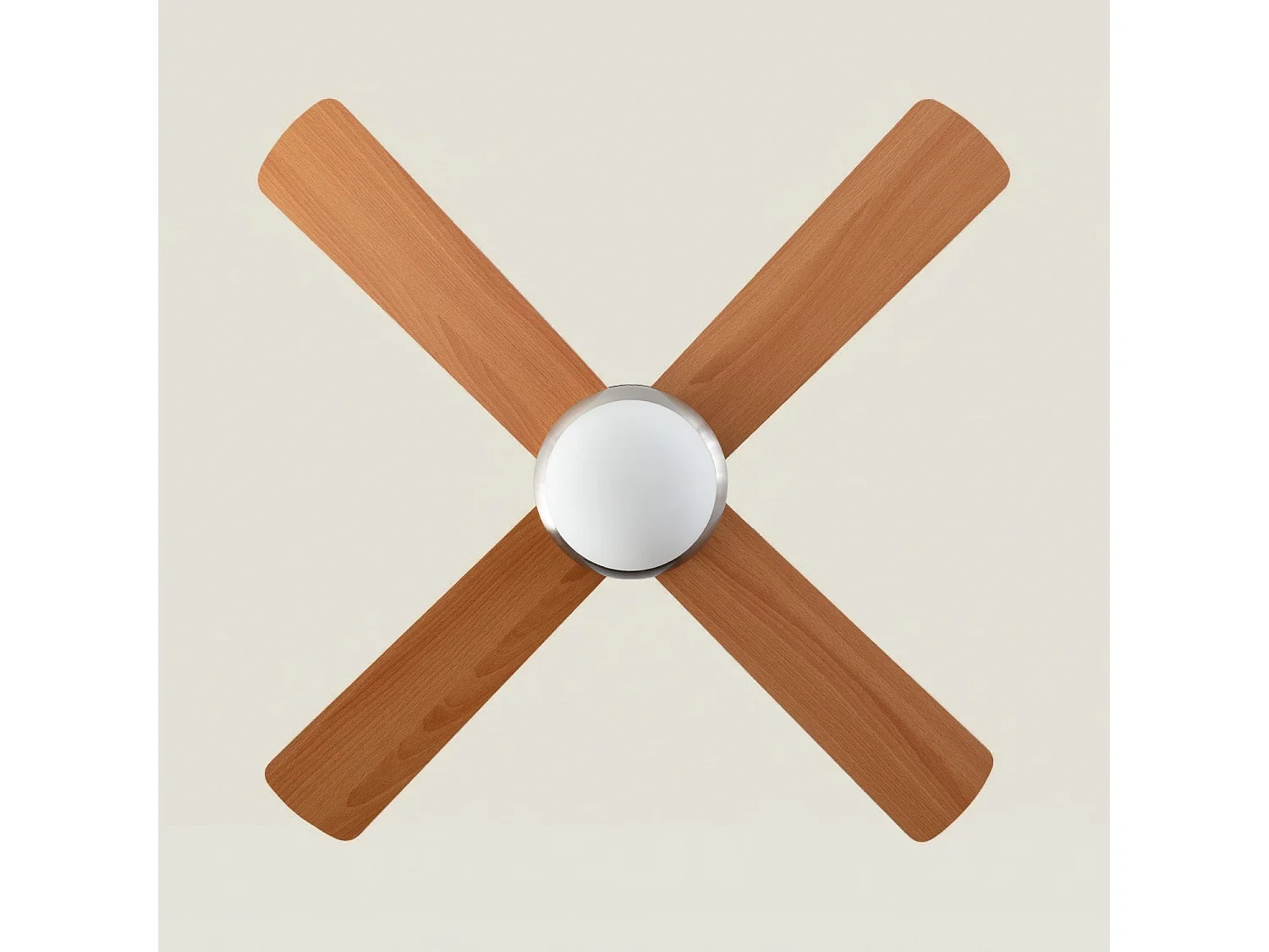 Ventilateur de Plafond Navy Bois 110cm Naturel  , , Wifi: False