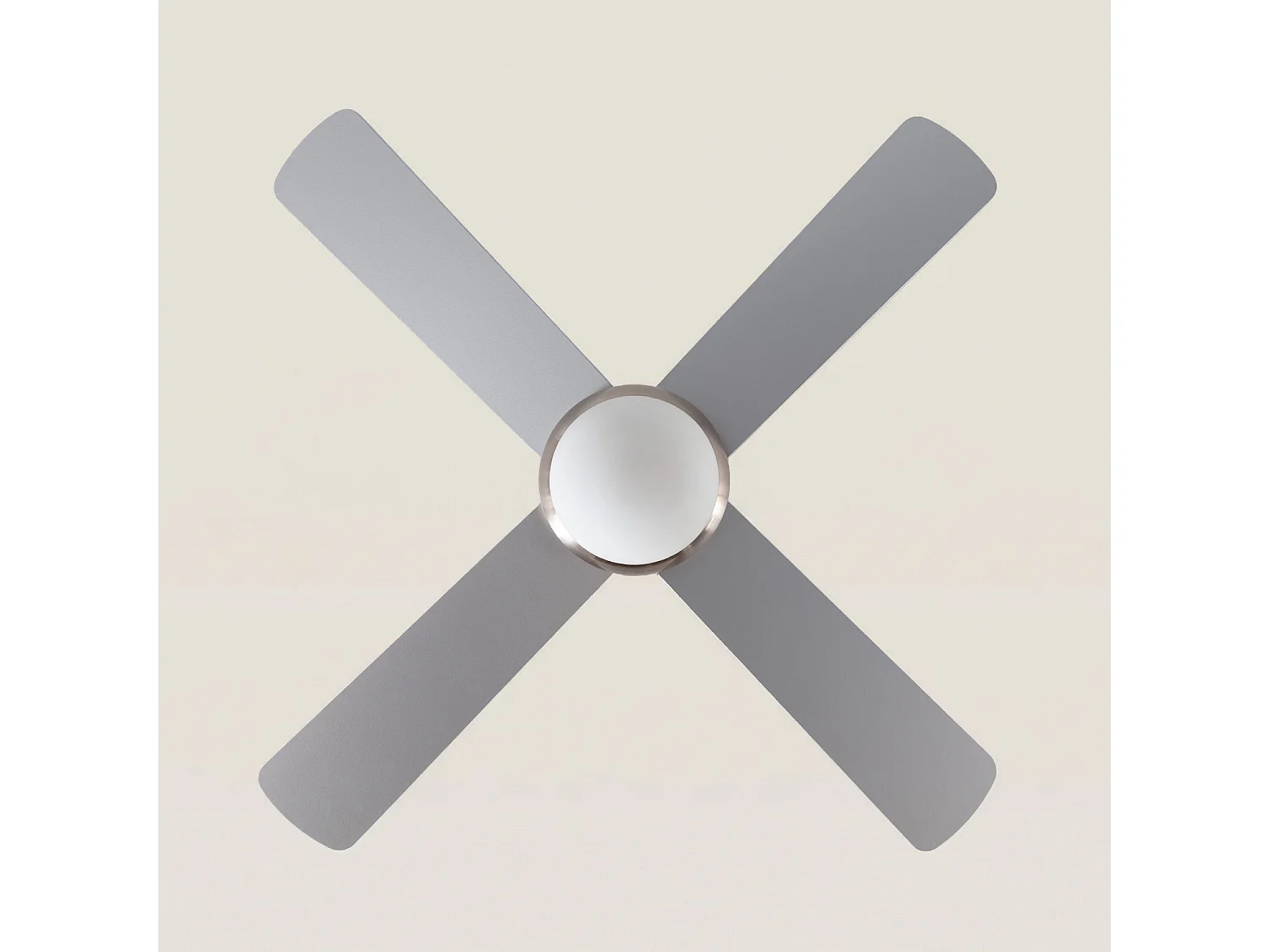 Ventilateur de Plafond Navy Nickel 110cm Nickel  , , Wifi: